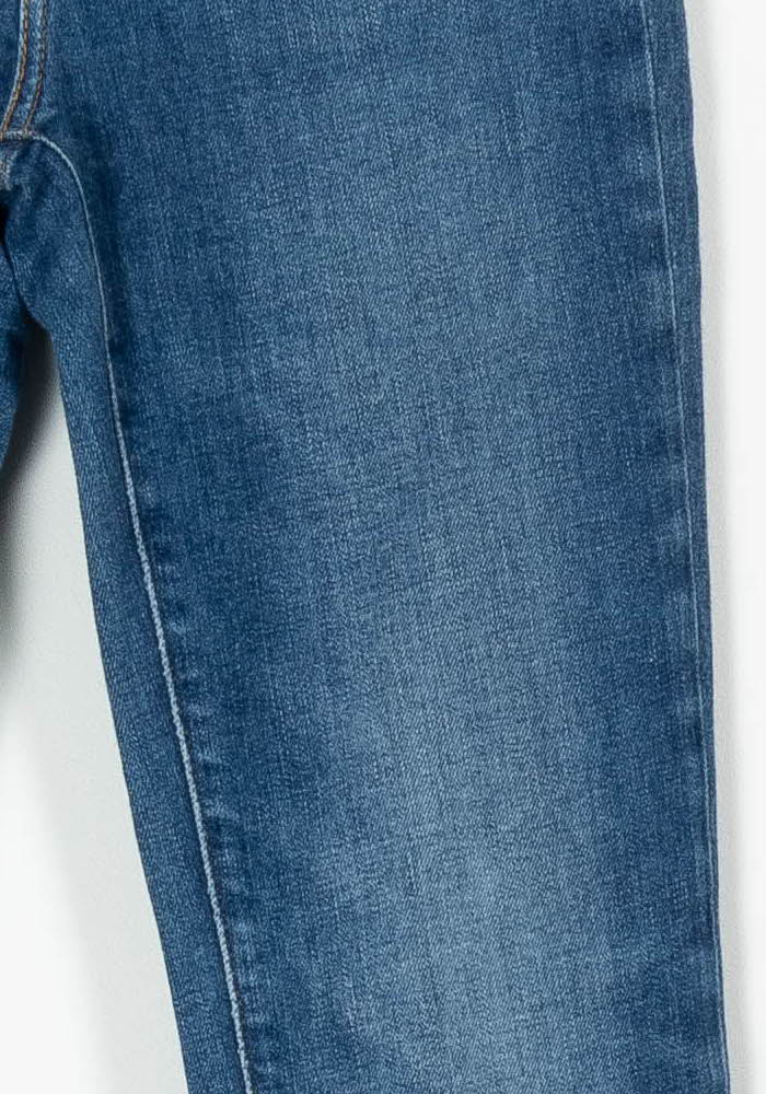 Cropped slim jeans with studs LEVI'S - Seconde main Blue