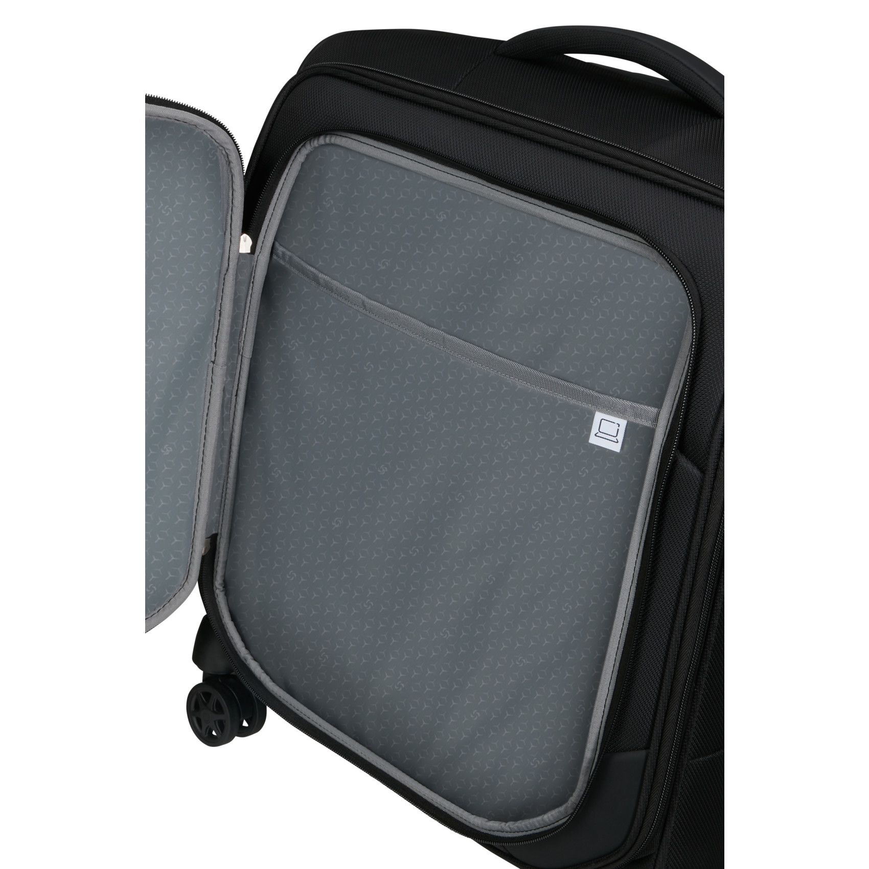 Respark 4-wheel cabin suitcase SAMSONITE Black