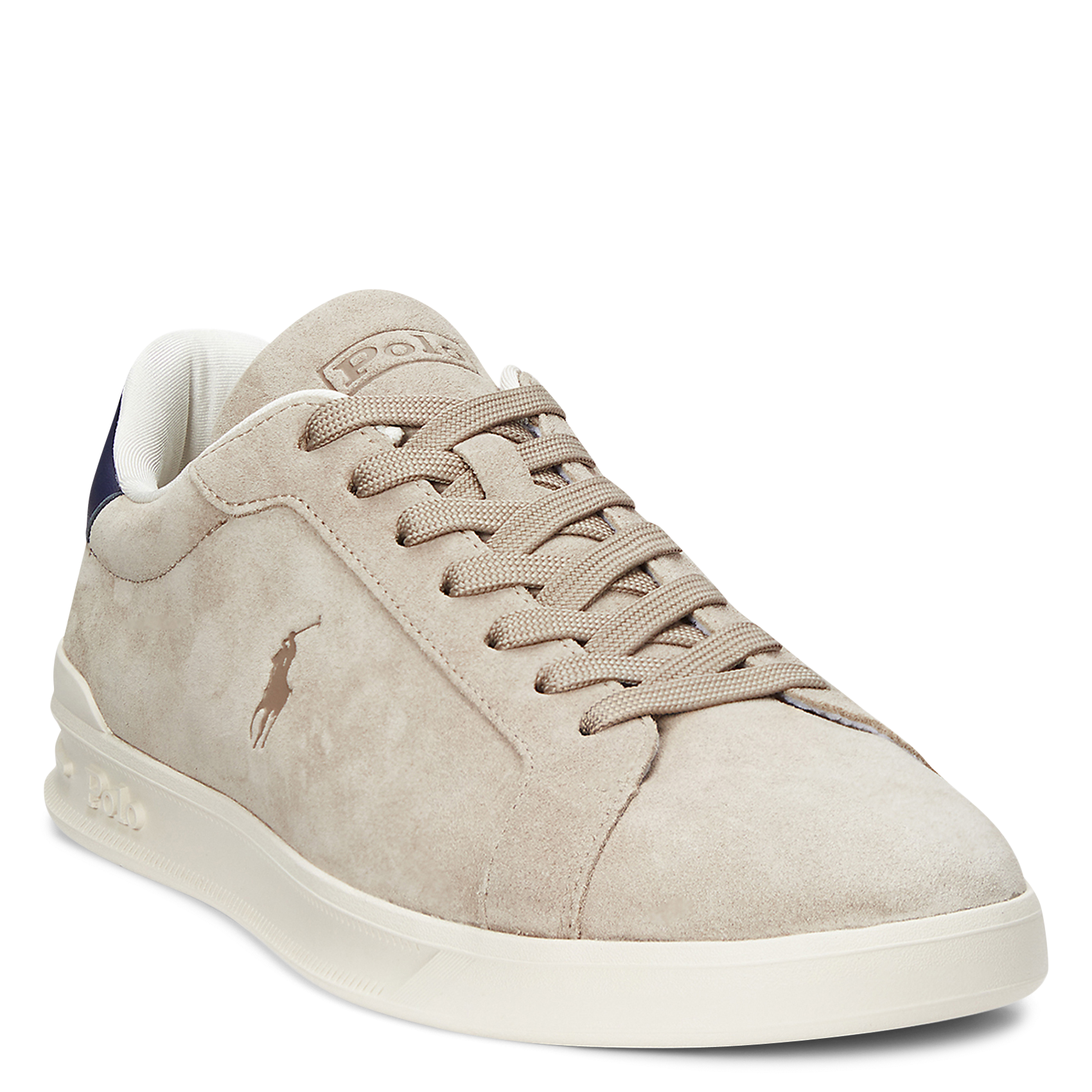 Leather low-top sneakers POLO RALPH LAUREN White