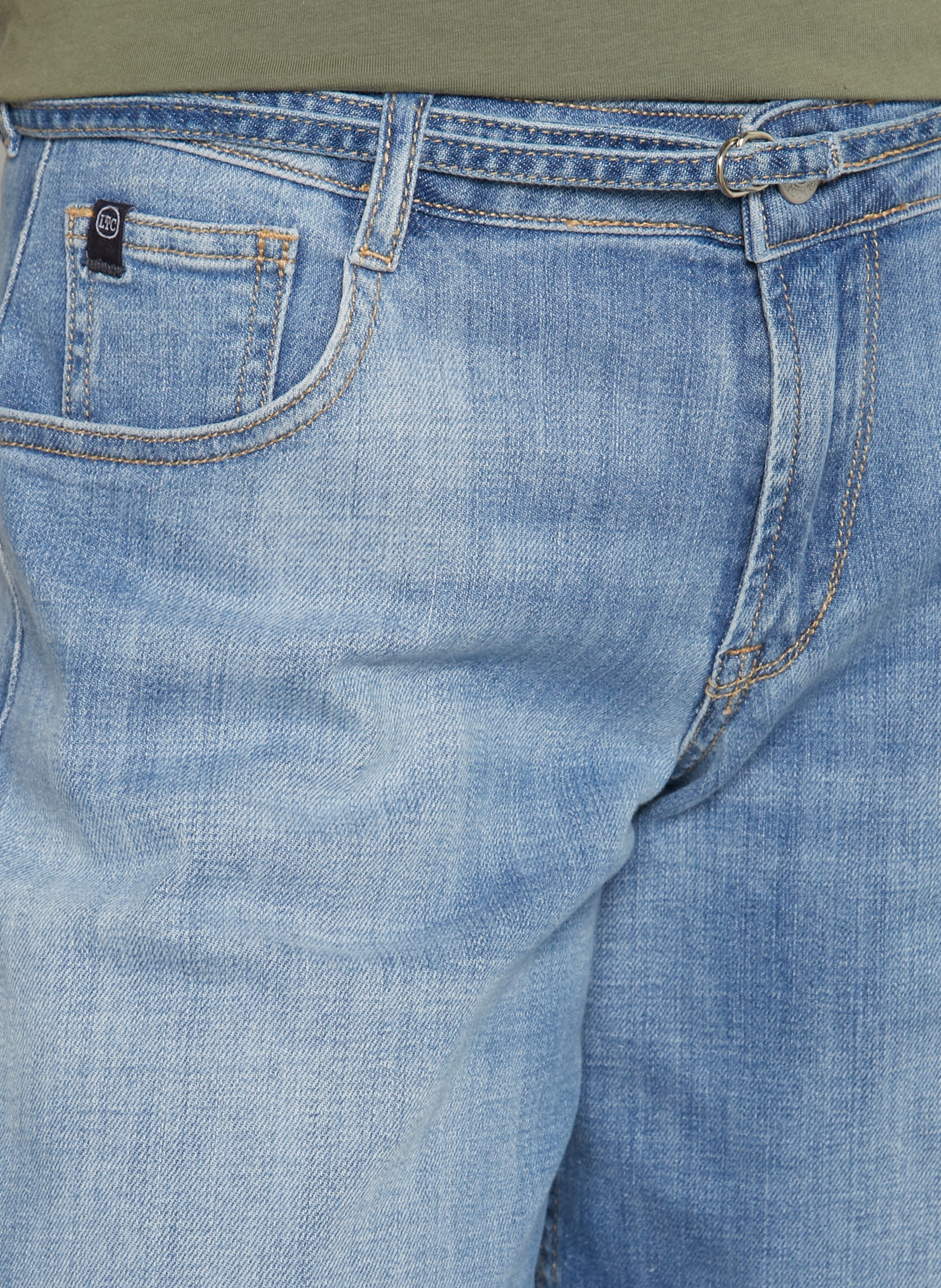 Denim shorts LE TEMPS DES CERISES Blue