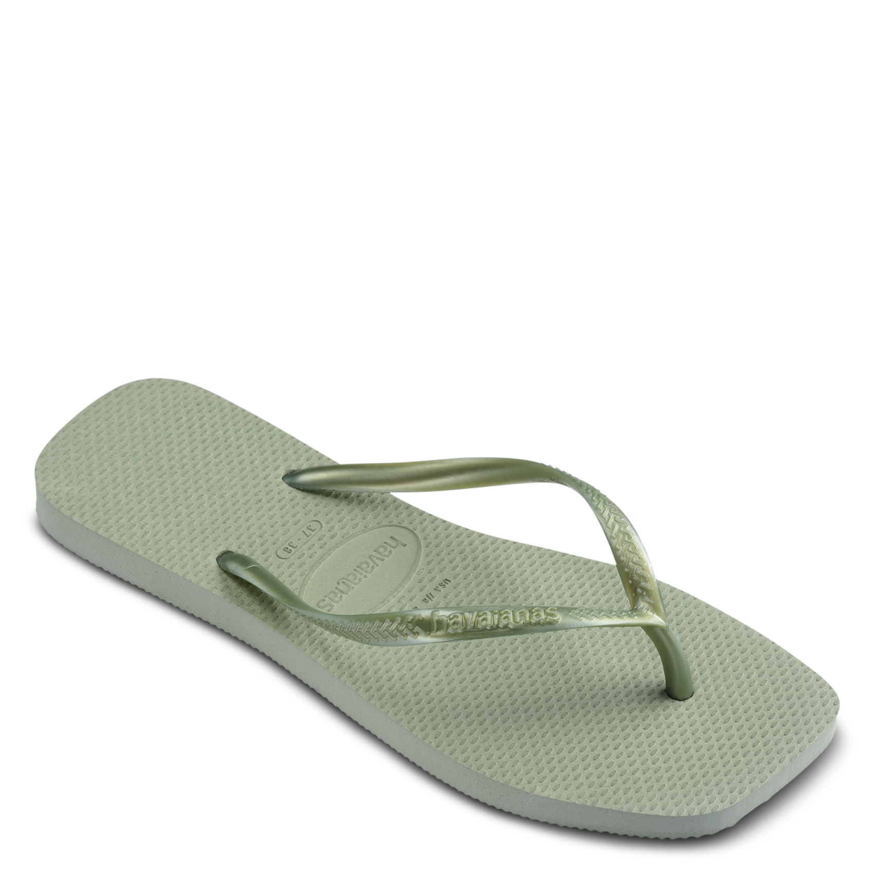 Tongs plates HAVAIANAS Vert