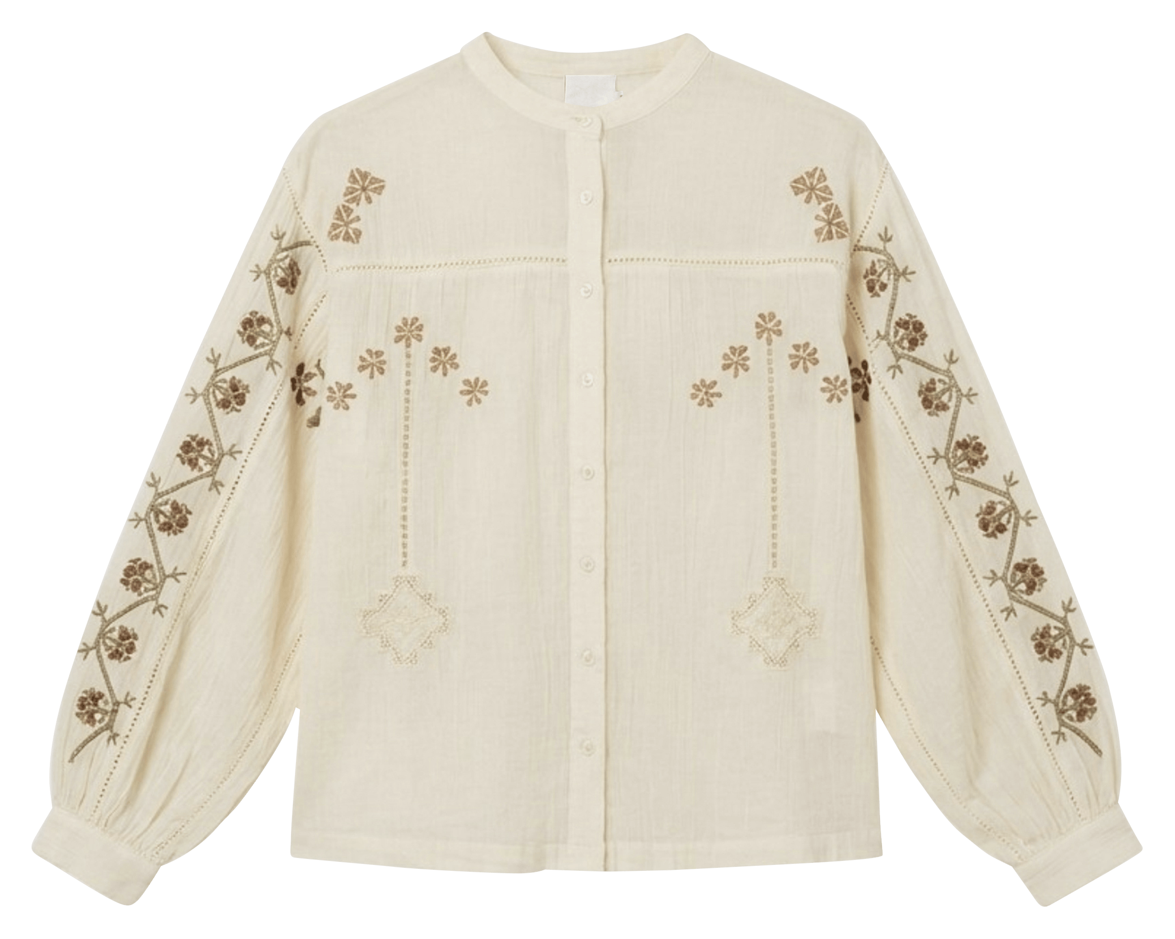 Blouse col rond en coton bio INDI & COLD