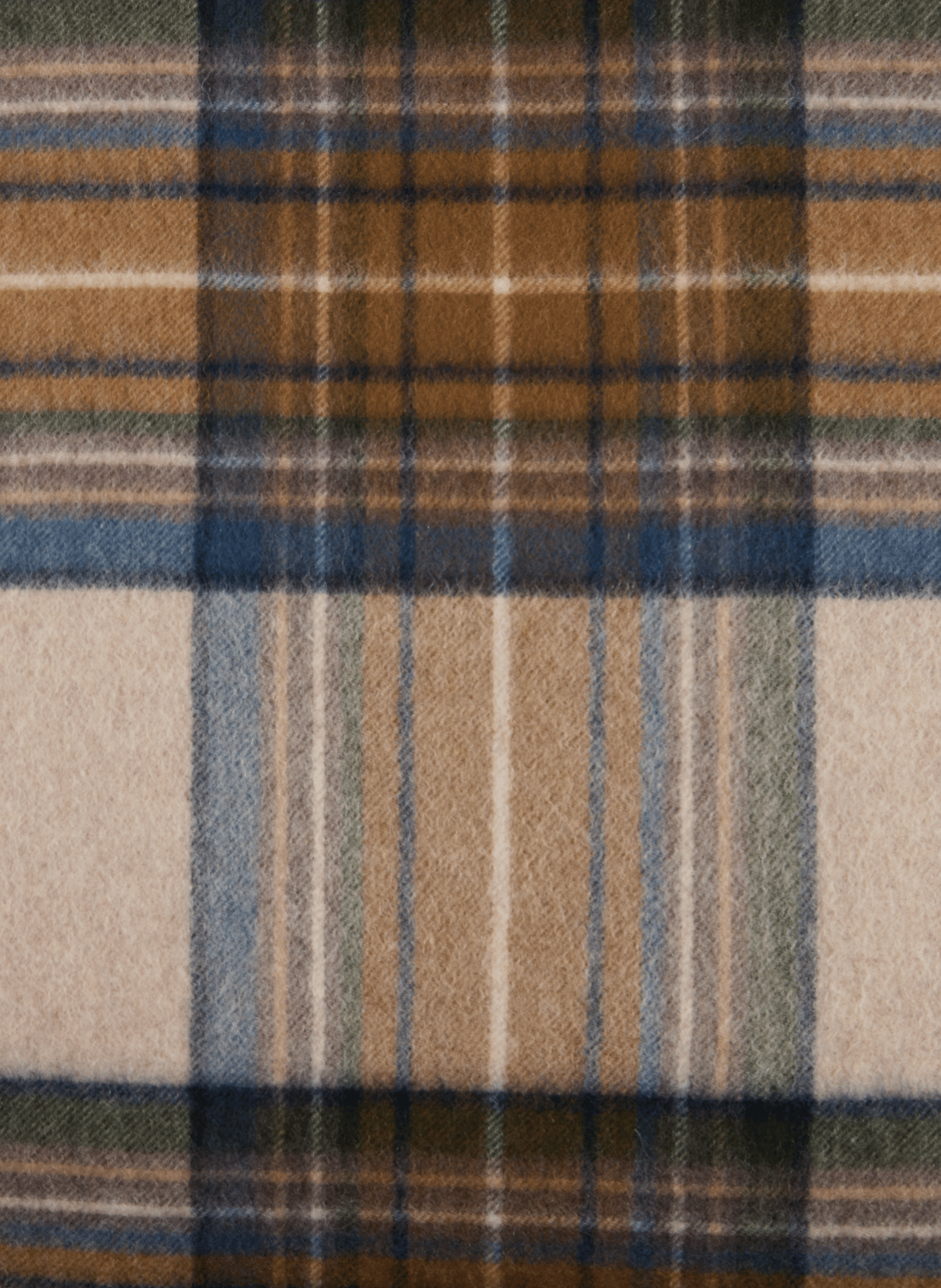 Printed cashmere scarf with fringe detail SAISON 1865 Multicolored
