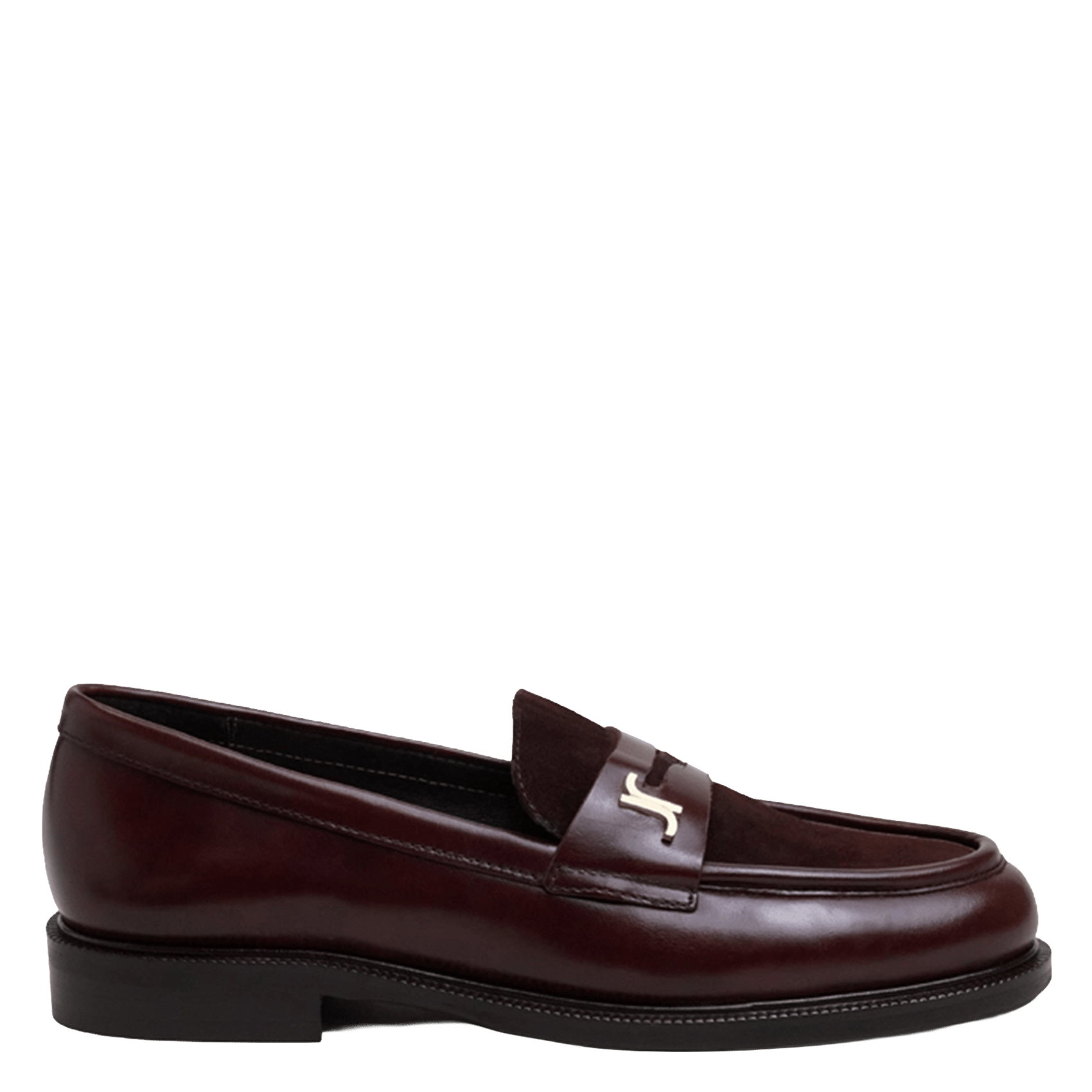 Mocassins en cuir JONAK Marron