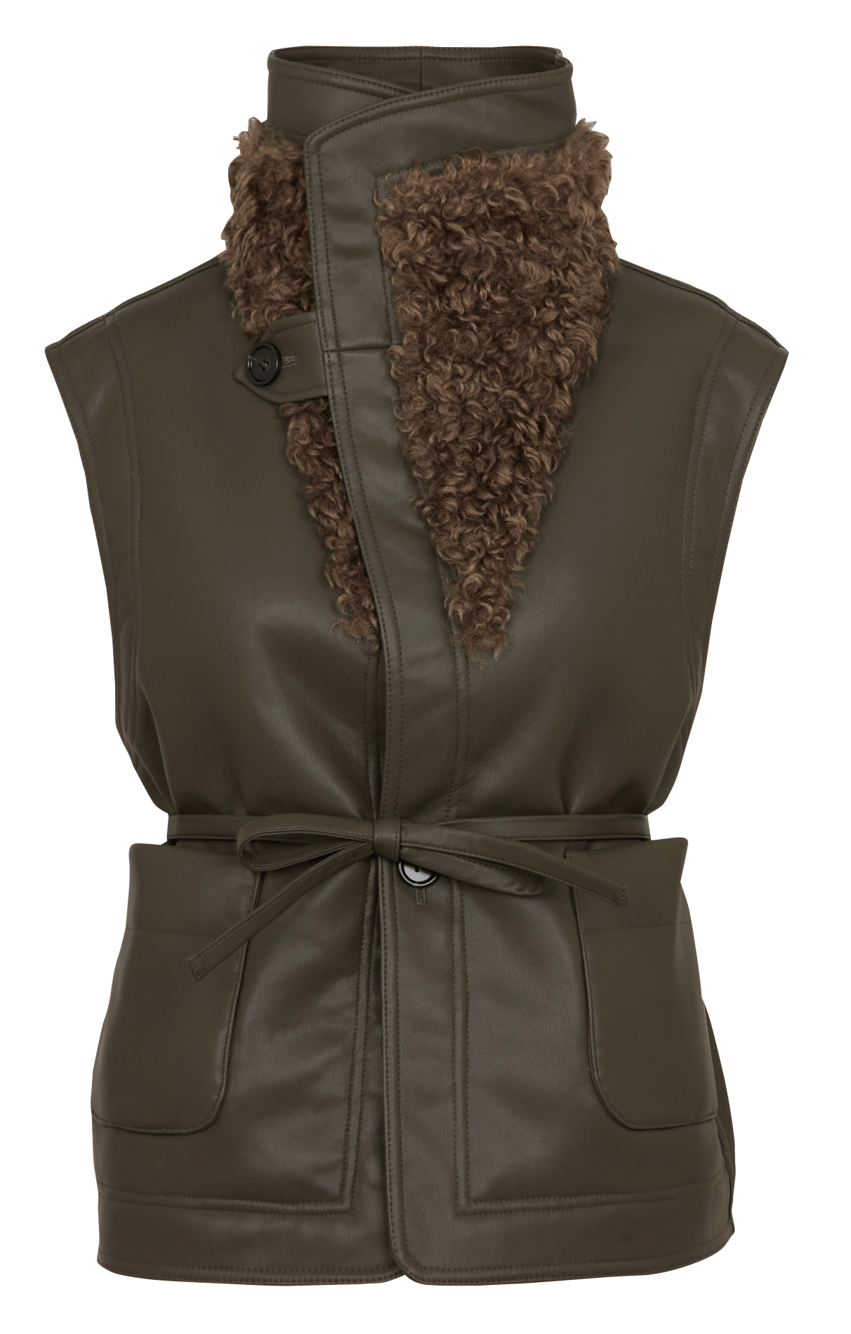 Weste LEON & HARPER Khaki