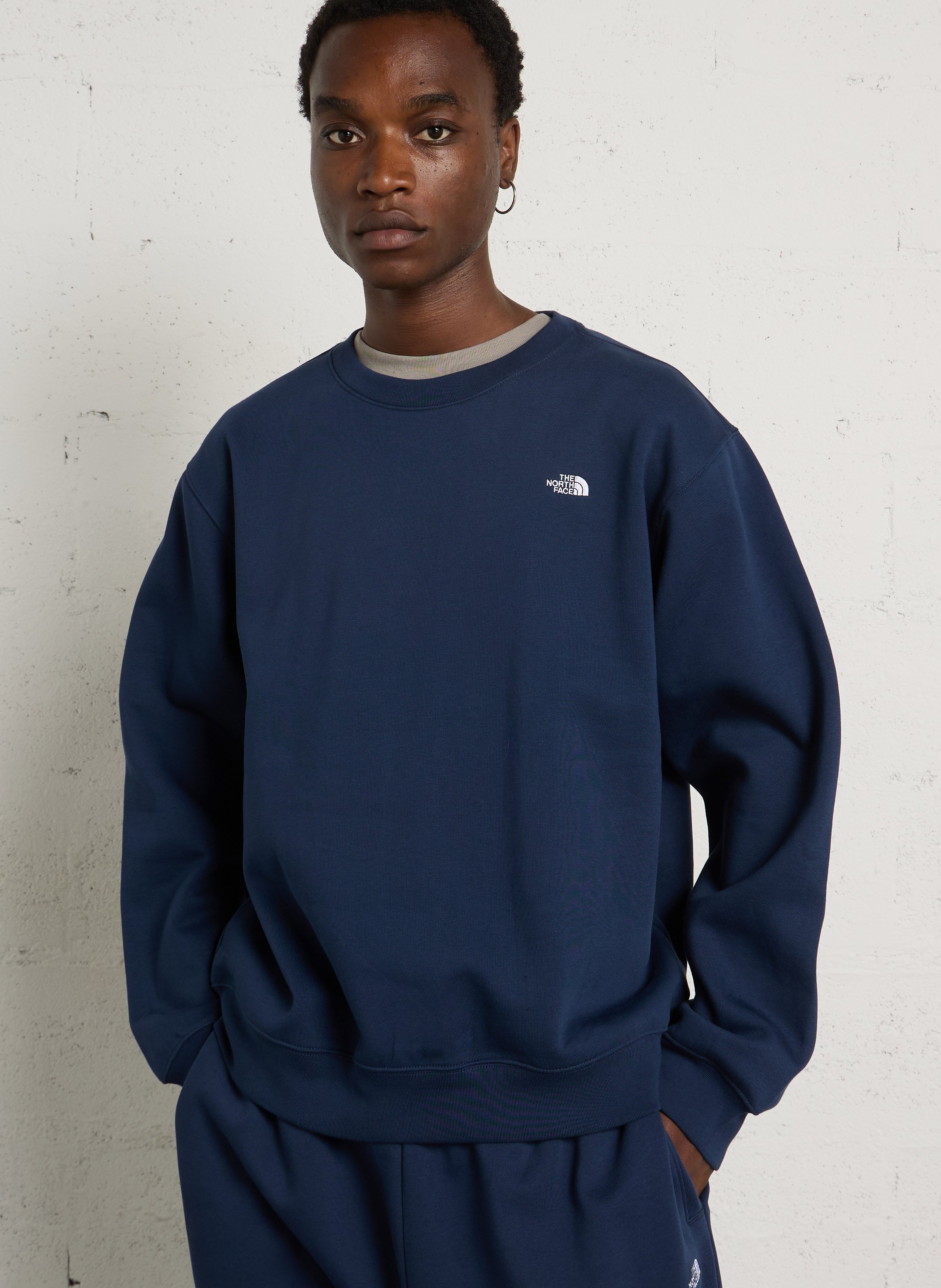 Casual sweatshirt van gemengd katoen THE NORTH FACE