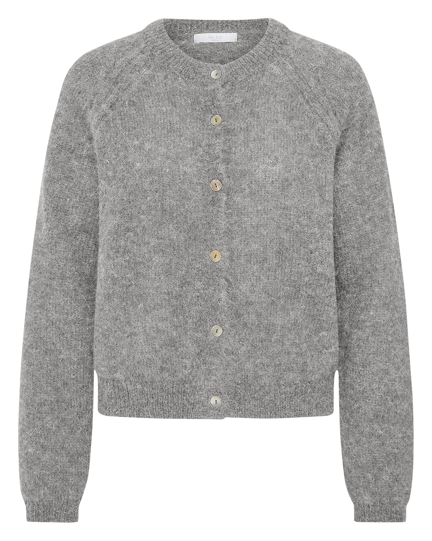 Gilet oversize en laine mélangée BY BAR Gris
