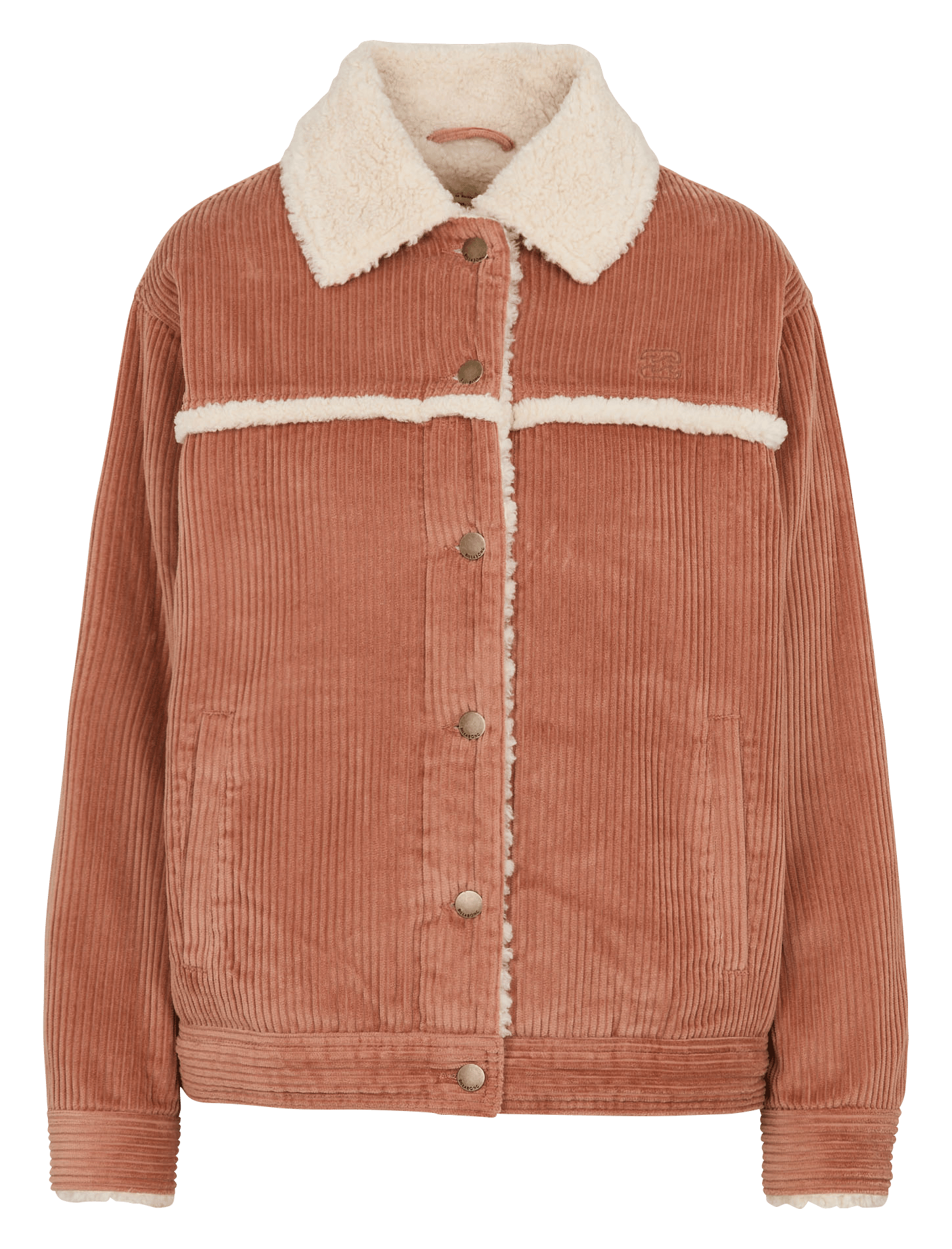 Veste droite velours côtelé BILLABONG Orange
