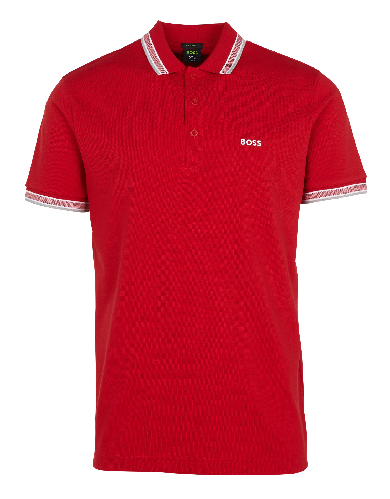 Regular-fit cotton polo shirt BOSS Red