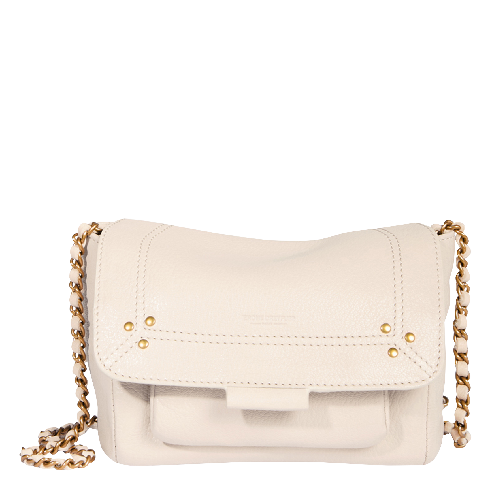 Mini leather shoulder bag JEROME DREYFUSS