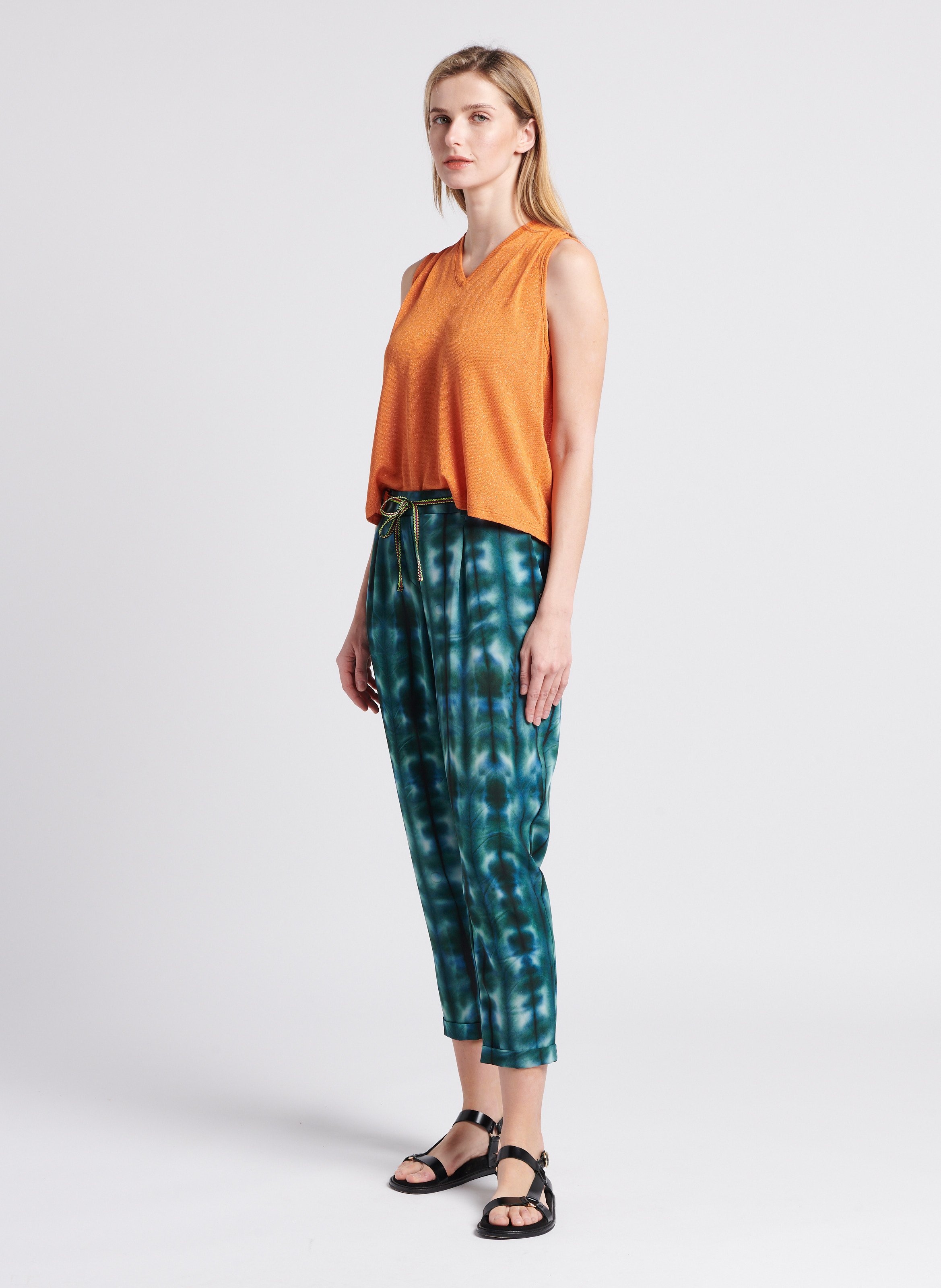 7/8 pants PLEASE Blue