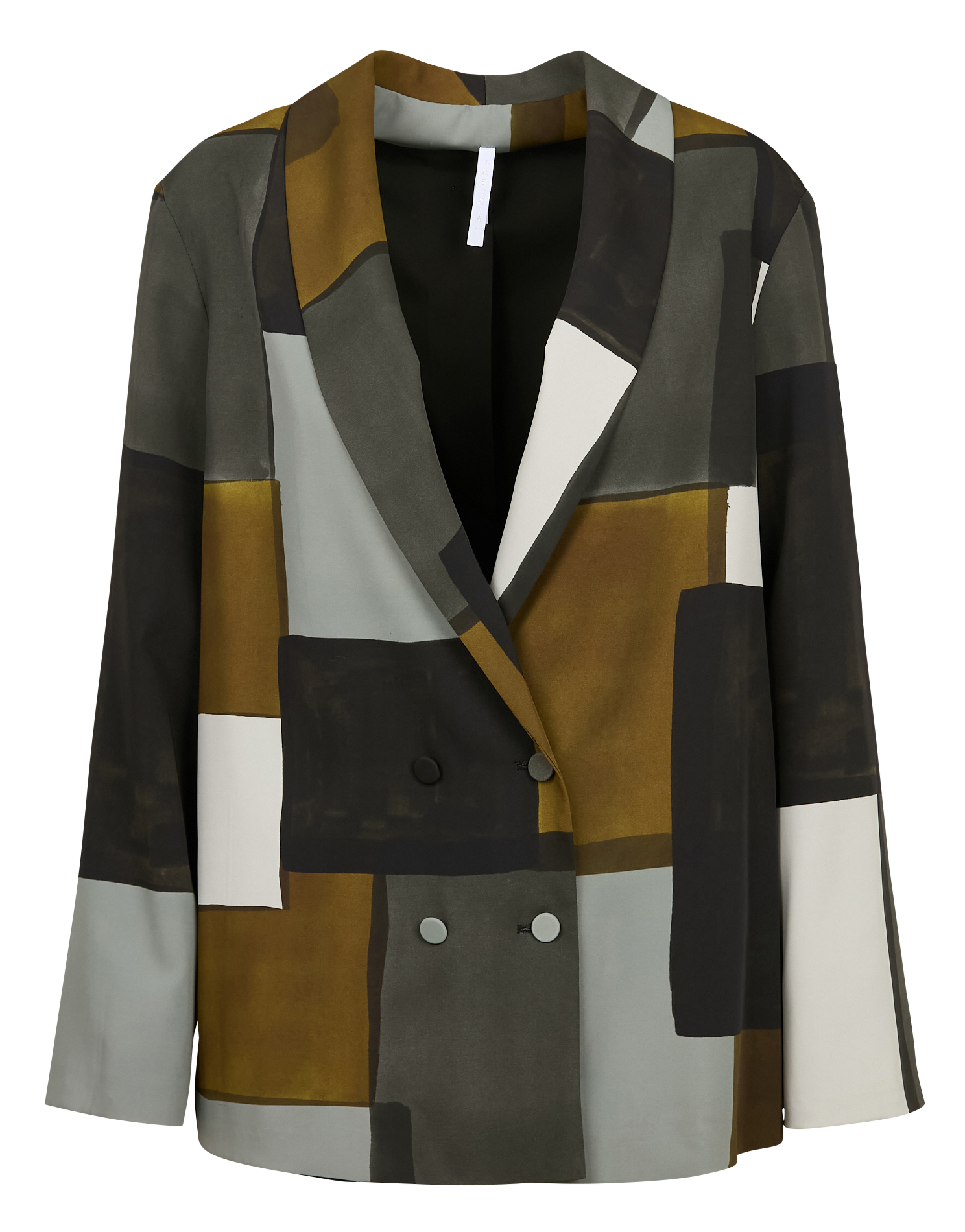 Flocked tailored jacket IMPERIAL Grey