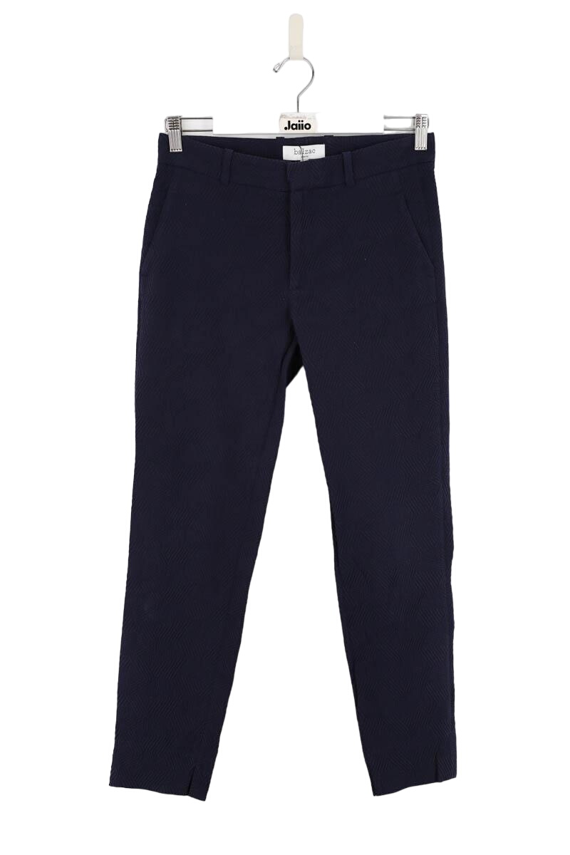 Slim-fit cotton cargo pants BALZAC PARIS - Seconde Main Blue