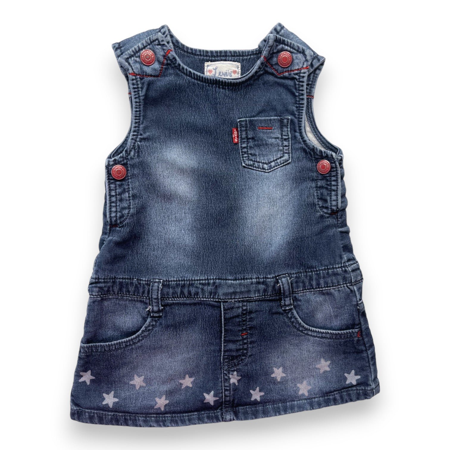 Blue Baby Dress - 24 months LEVI'S - Seconde main Blue