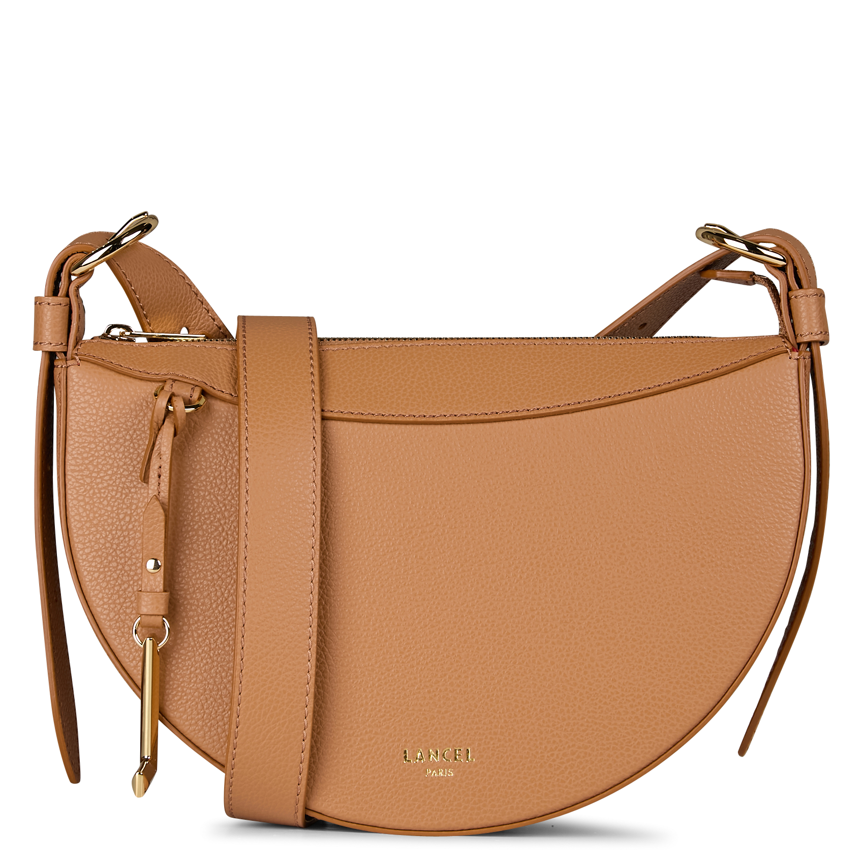 ★TOUT Y EST★ Chrisses Half Moon Messenger Bag Camel LE2456 7355479.png