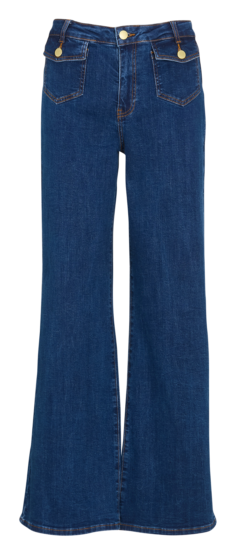 Jean flare en coton mélangé LA PETITE ETOILE Jean brut