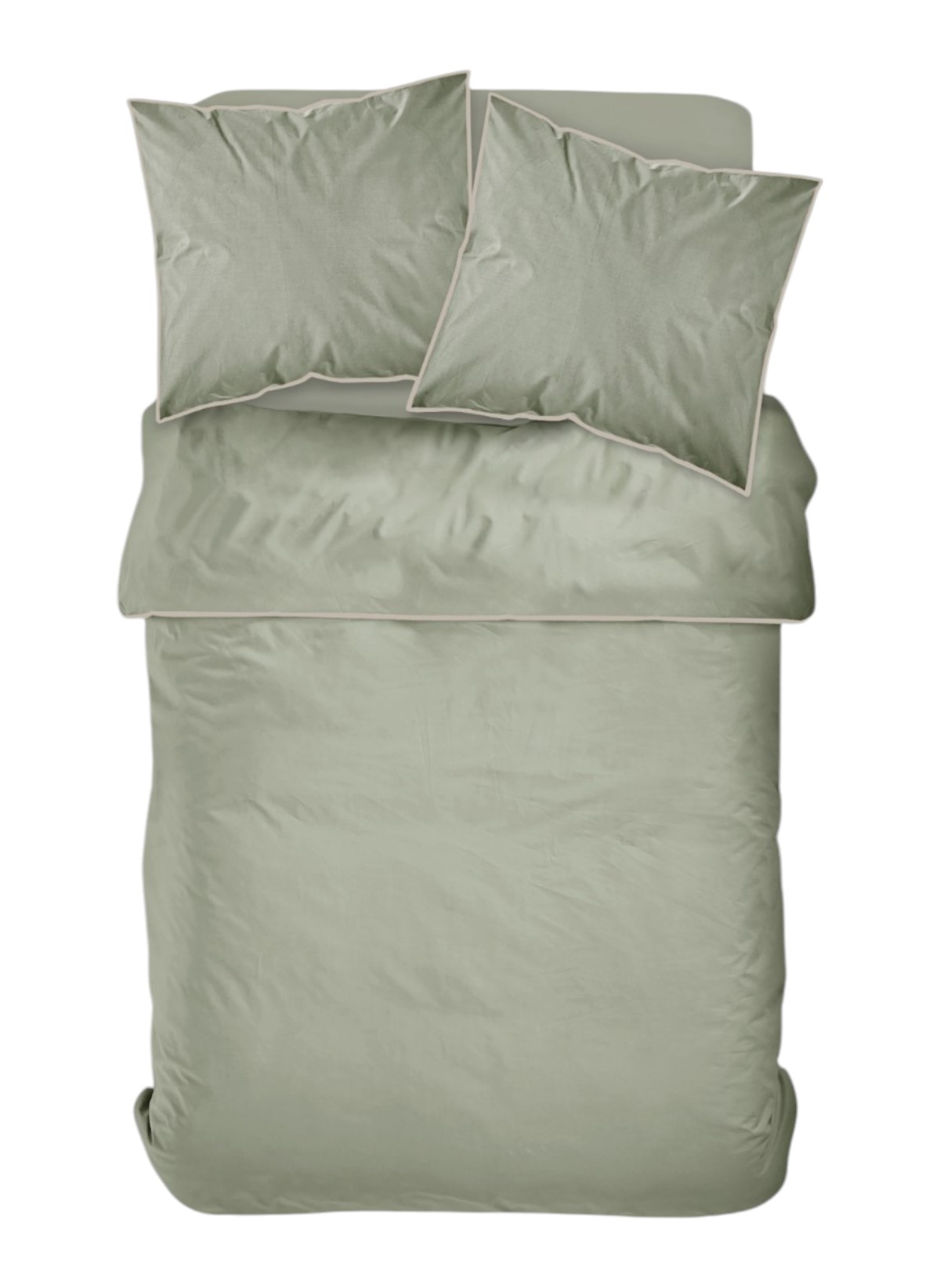 Cotton bedding set TODAY LINGE DE MAISON Green