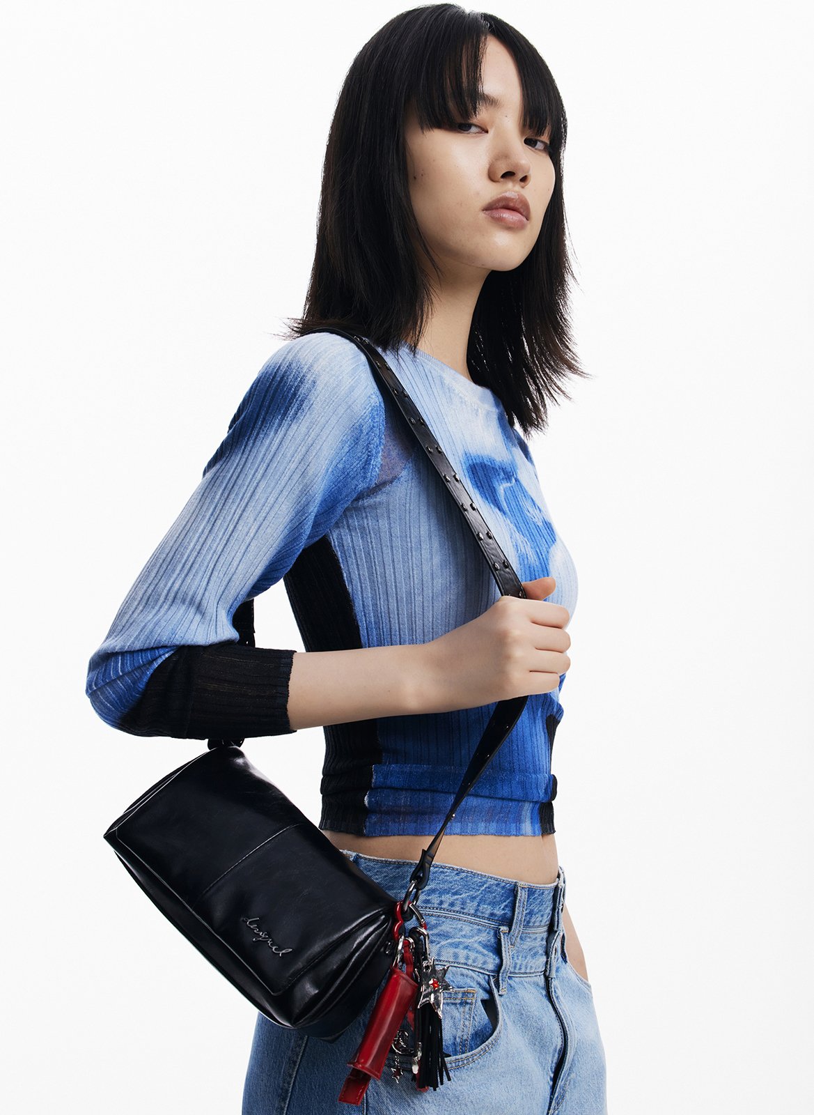 Shoulder bag DESIGUAL Black