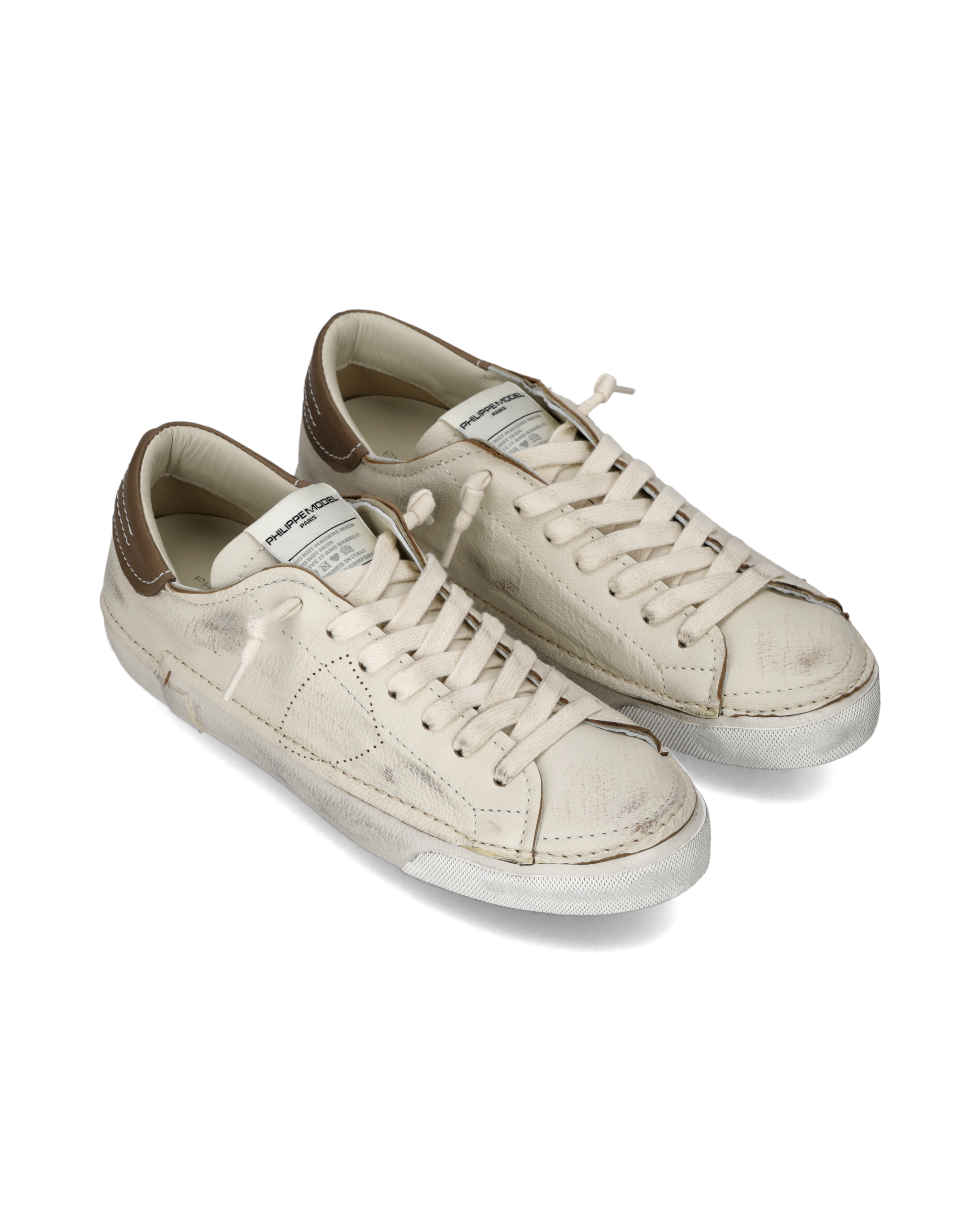 Tennis sneakers. PHILIPPE MODEL Beige