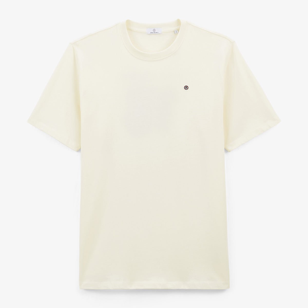 T-shirt manches courtes SERGE BLANCO Blanc