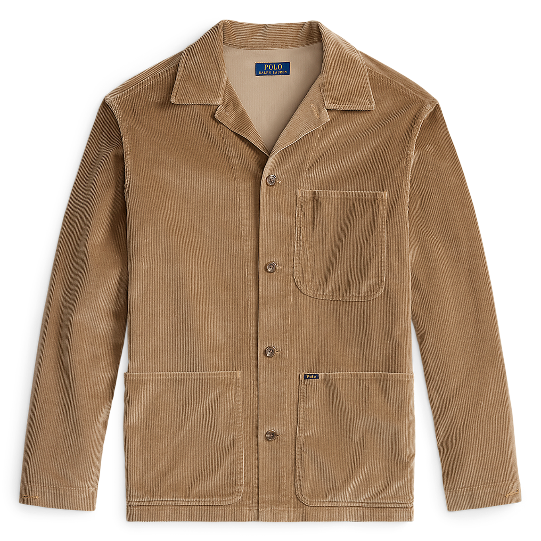 Surchemise droite en coton POLO RALPH LAUREN Beige