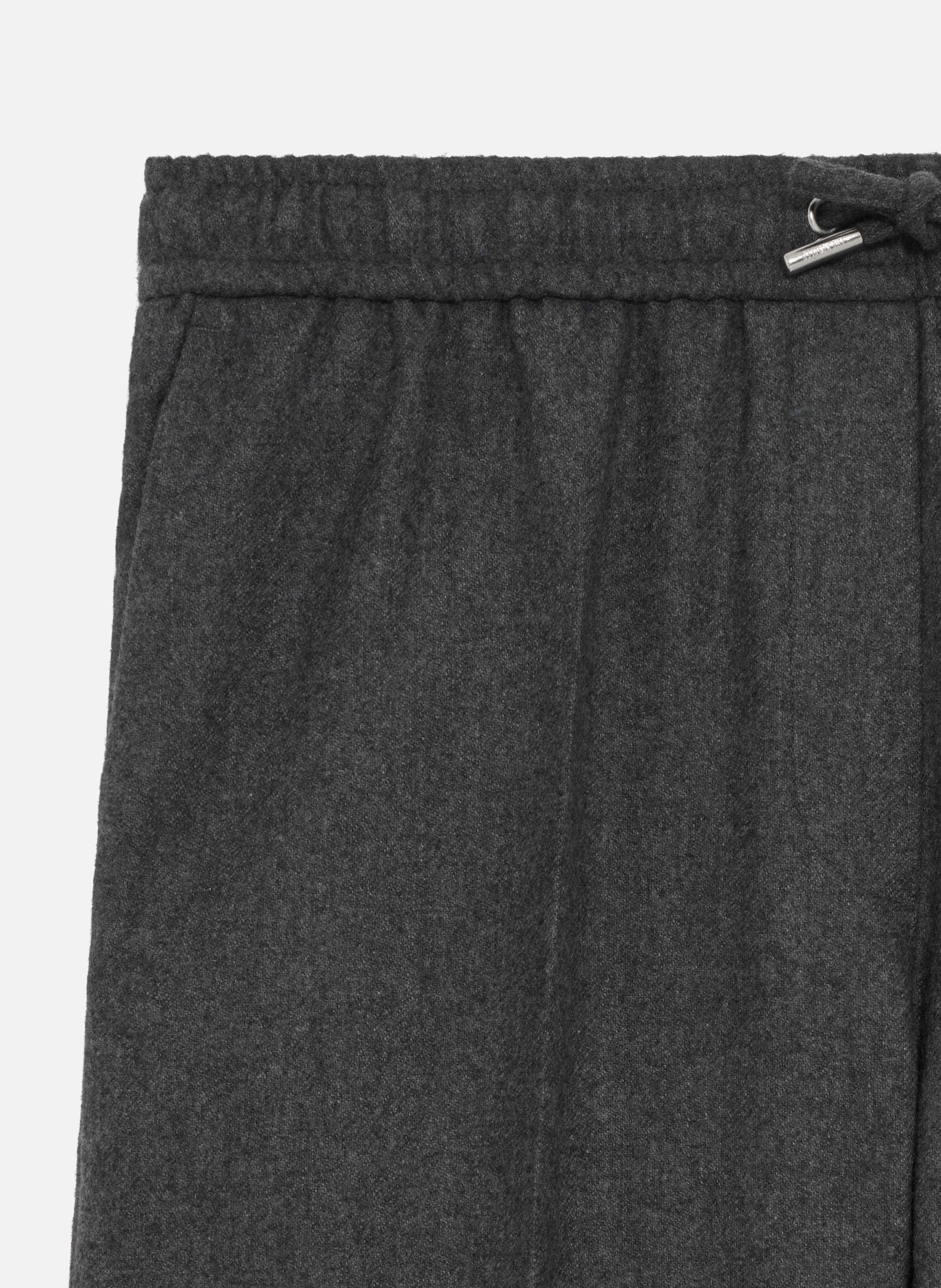 Pantalon large en flanelle THE KOOPLES Gris