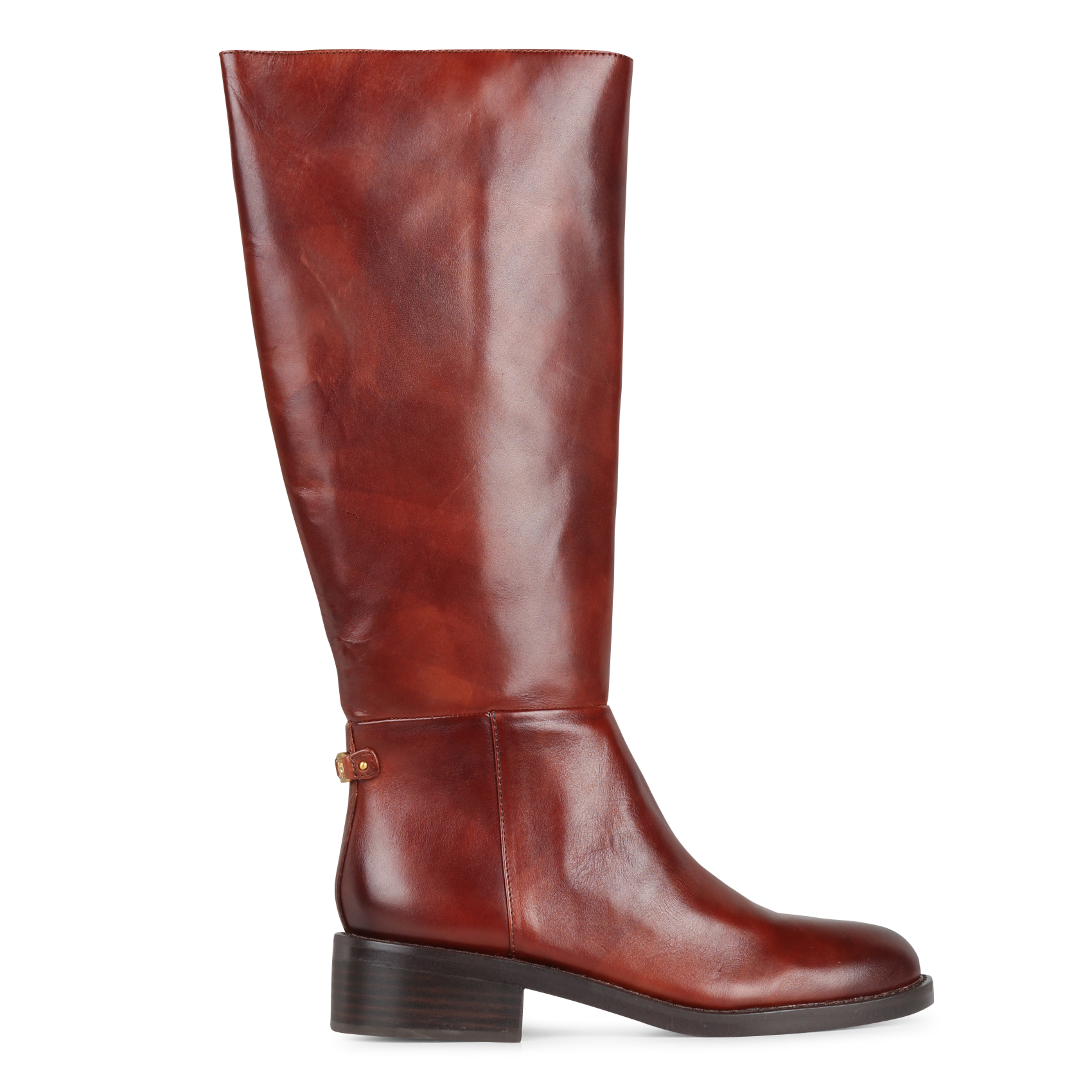 Hohe Lederstiefel mit Reißverschluss SAM EDELMAN