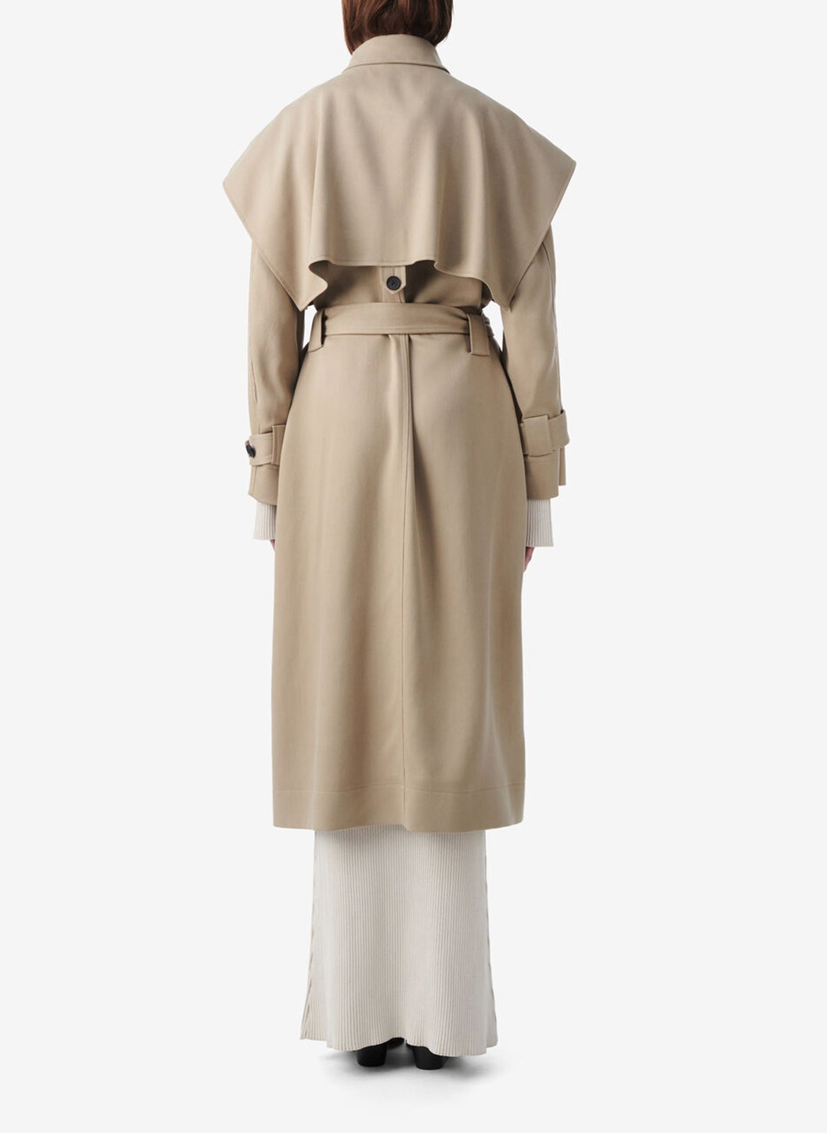 Trench mi-long IRO Beige