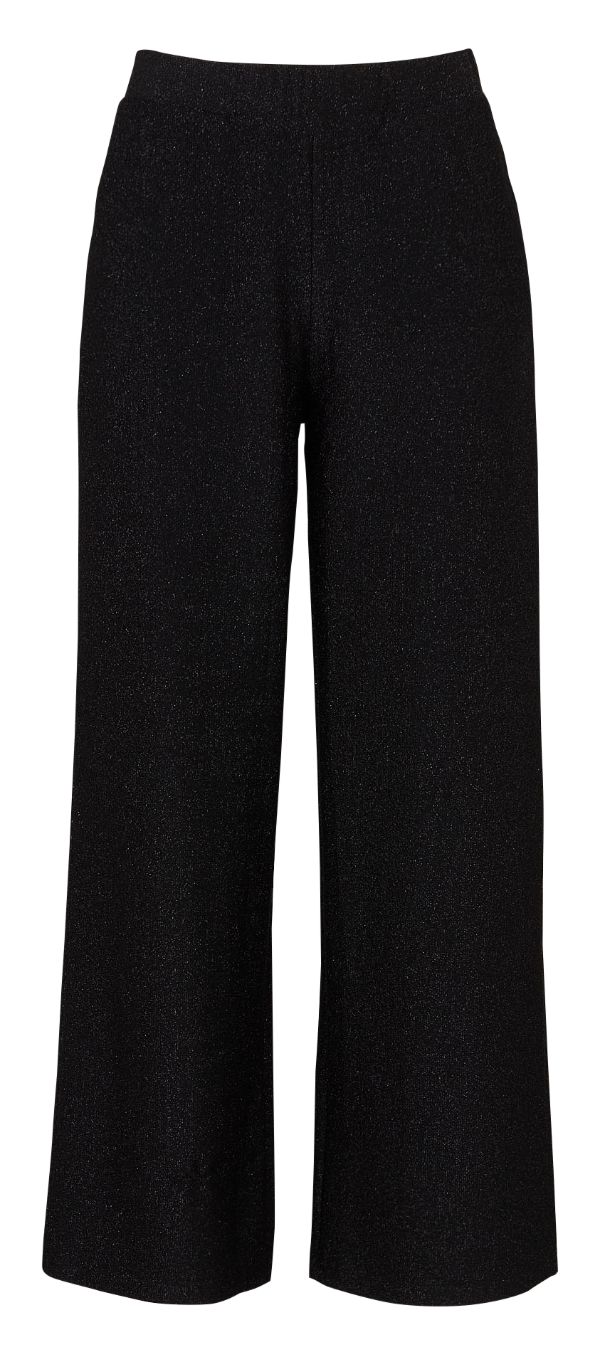 Elasticated wide leg pants with sequins MAISON 123 Black