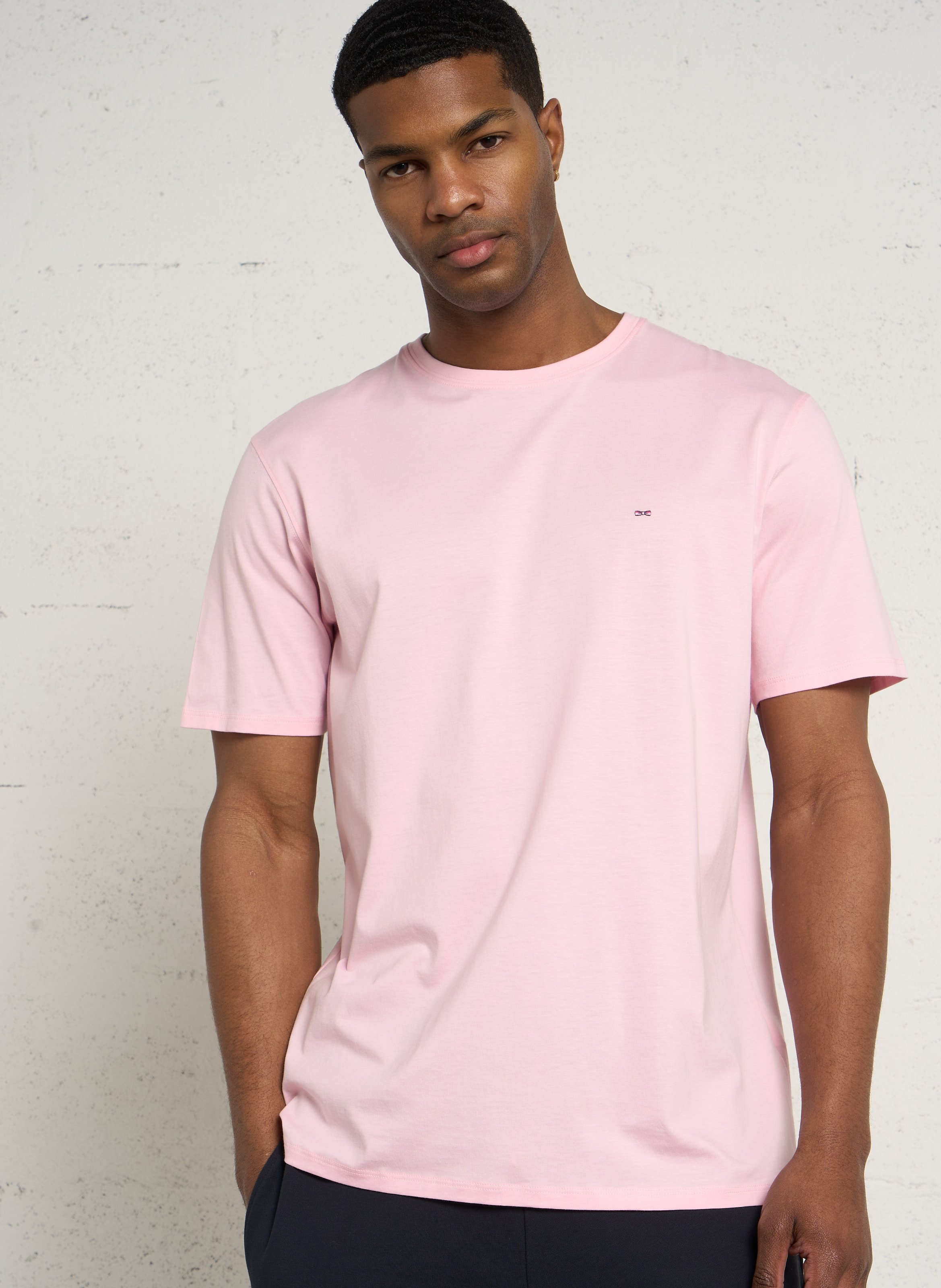 Tee-shirt oversize col rond en coton EDEN PARK