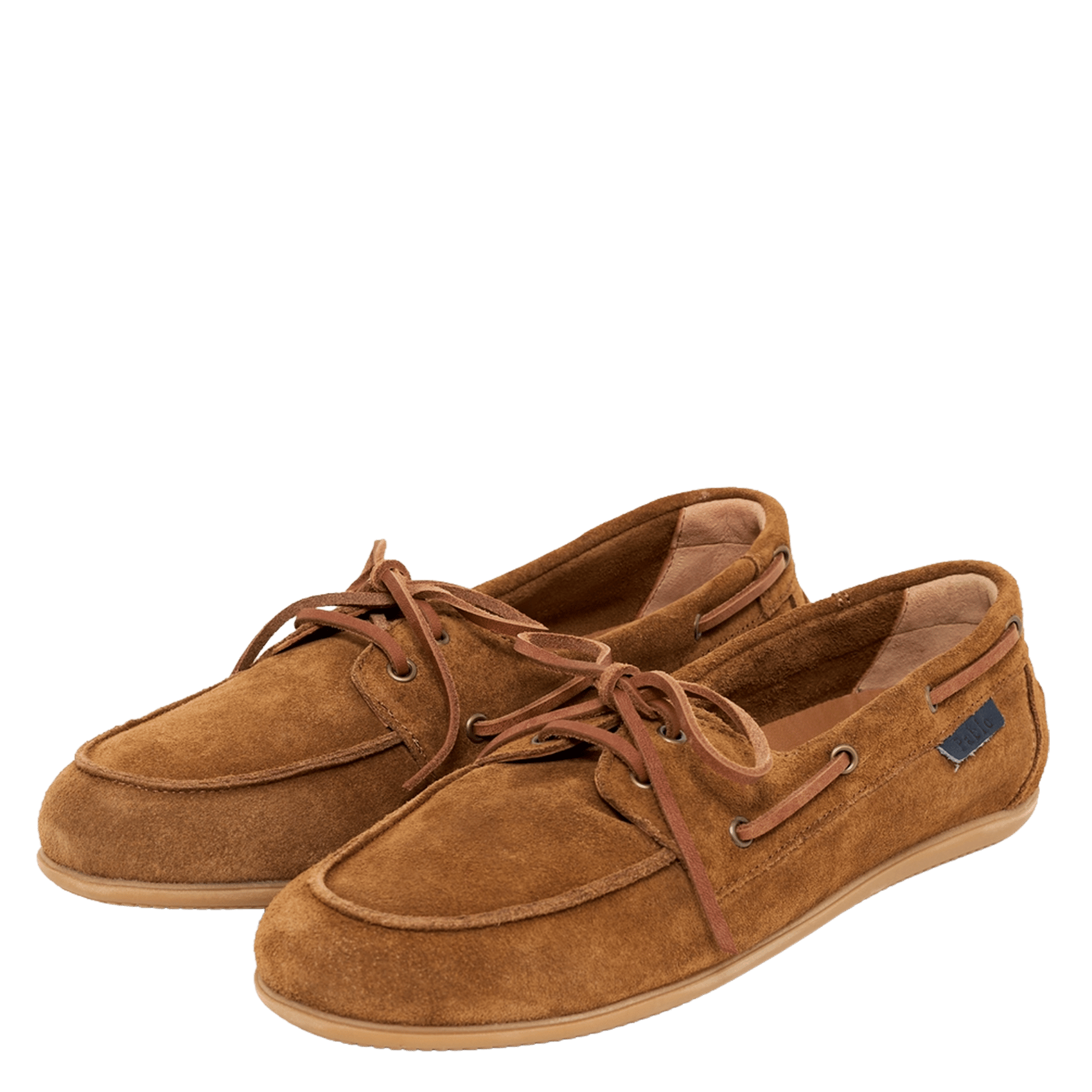 Bootschoenen van leer PABLO Bruin