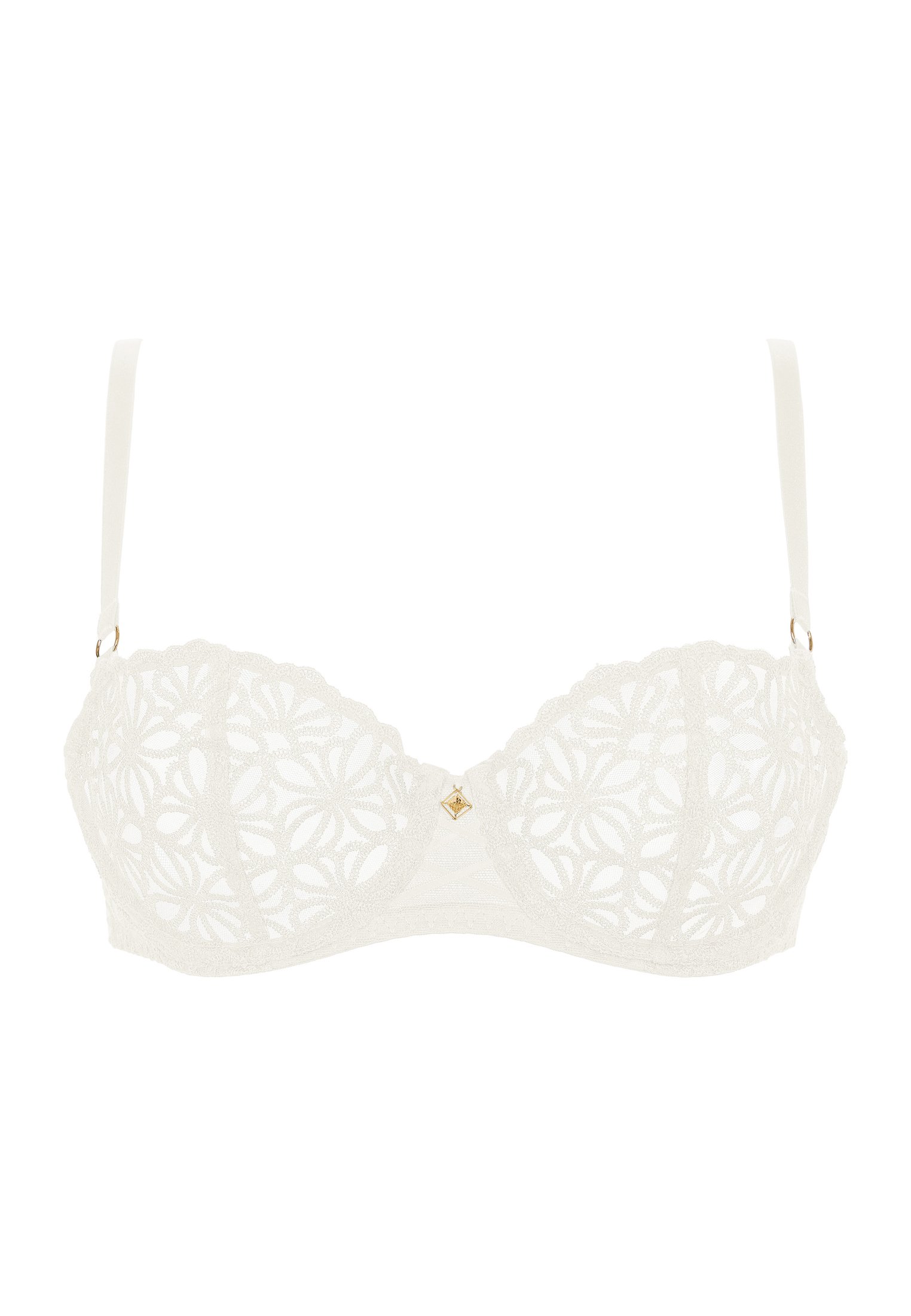 Underwired balconette bra AUBADE White