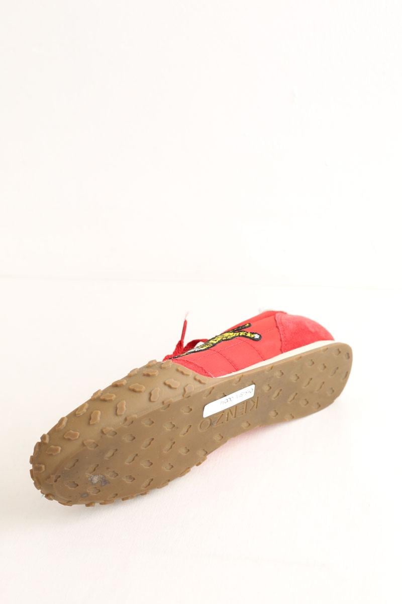 Baskets KENZO - SECONDE MAIN Rouge