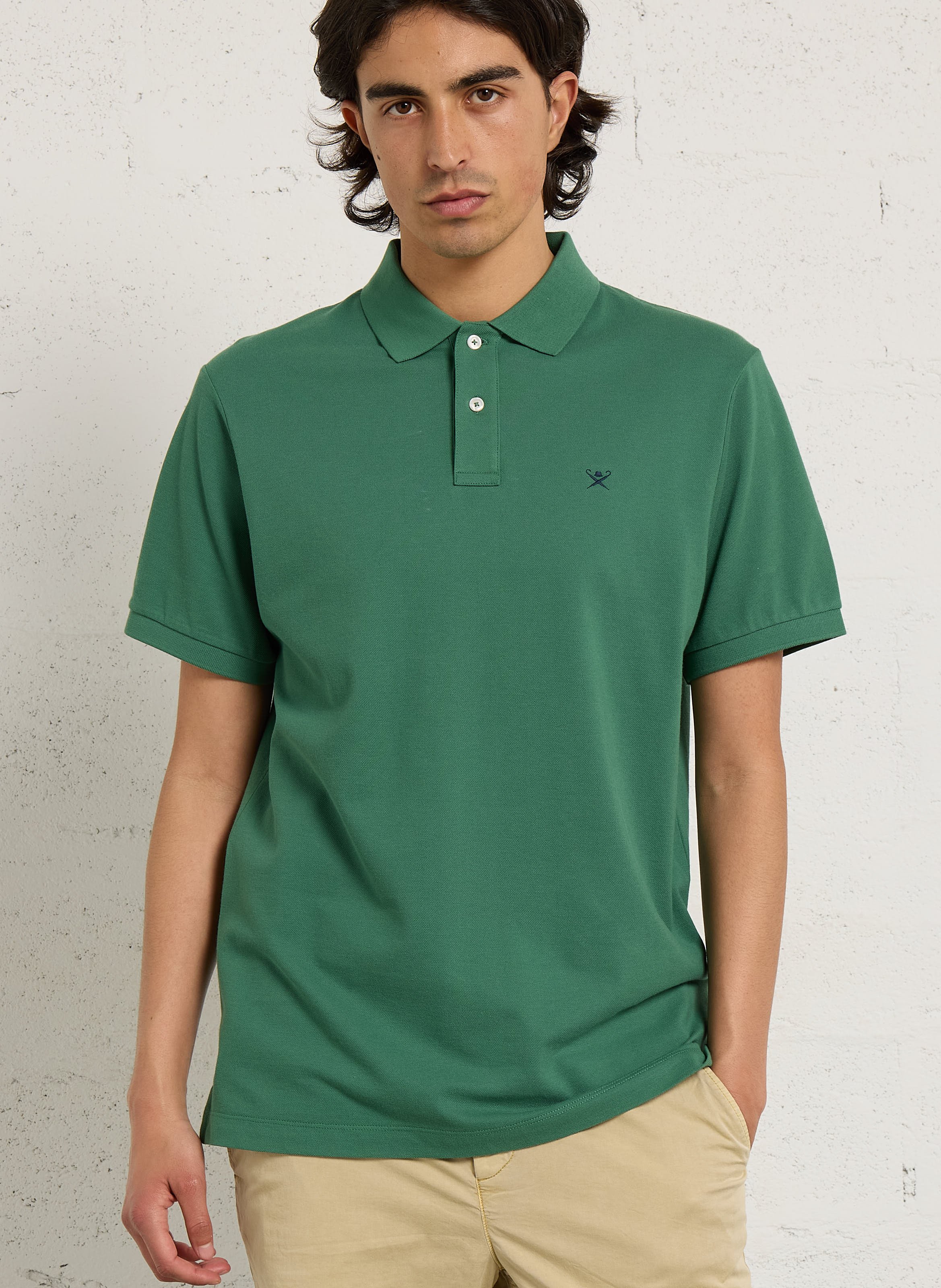 Polo met korte mouwen HACKETT Groen