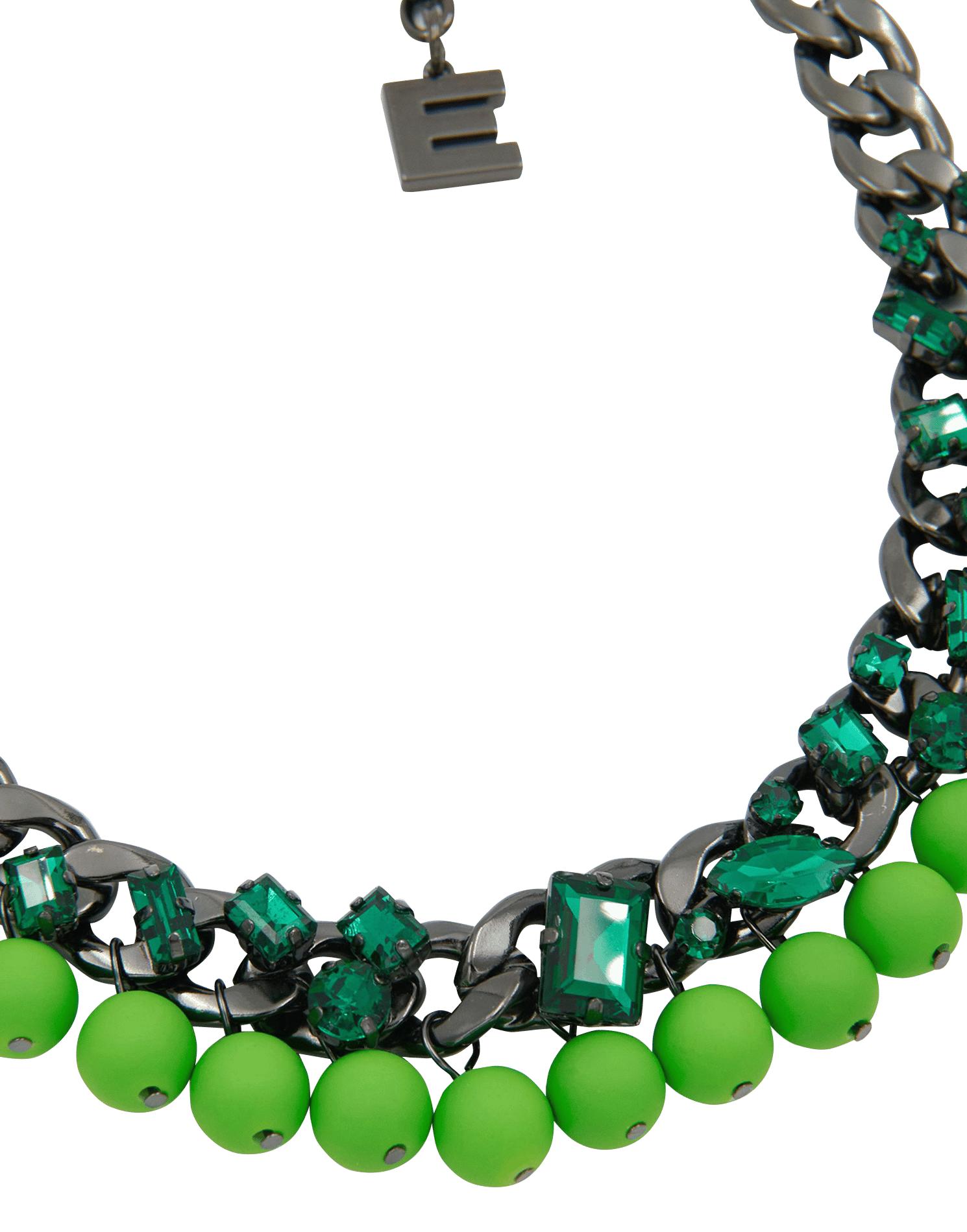Fancy necklace ESSENTIEL ANTWERP Green