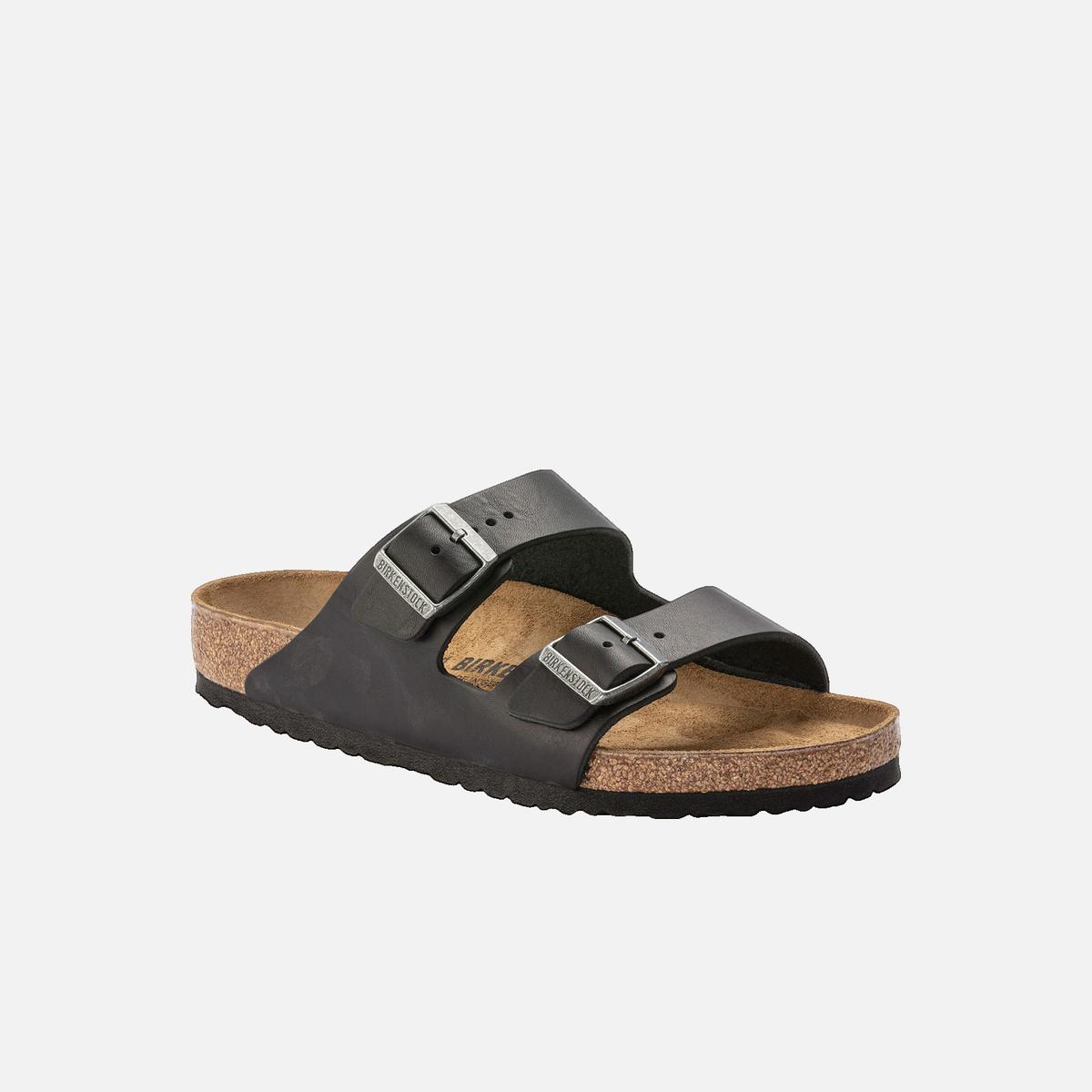 Arizona flat sandals BIRKENSTOCK Black