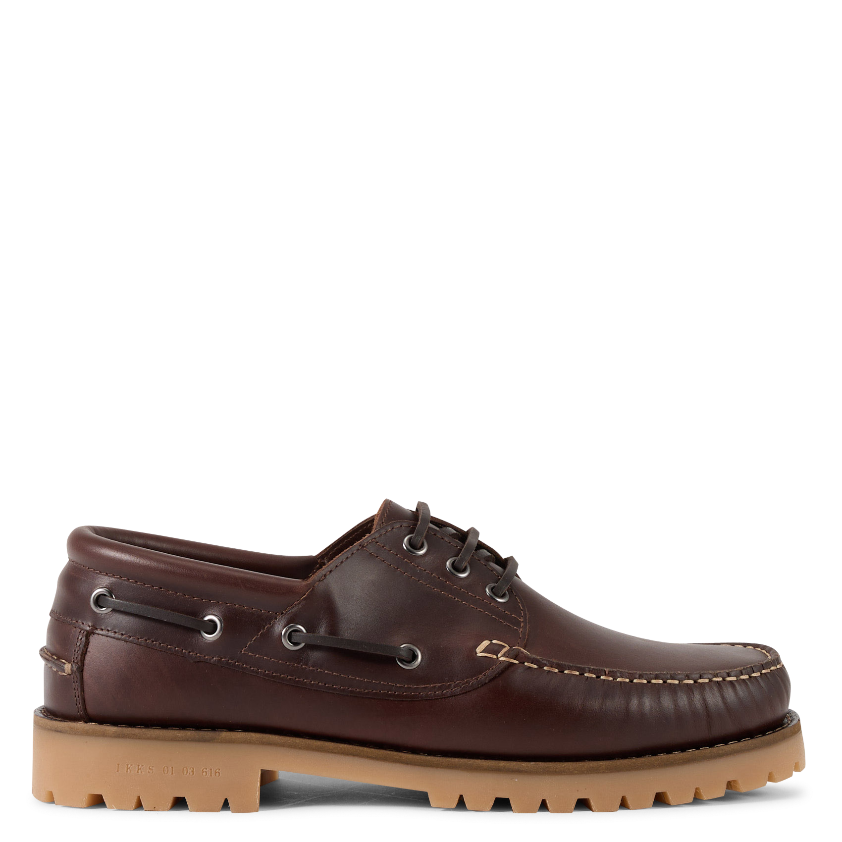Bootschoenen van leer IKKS Bruin
