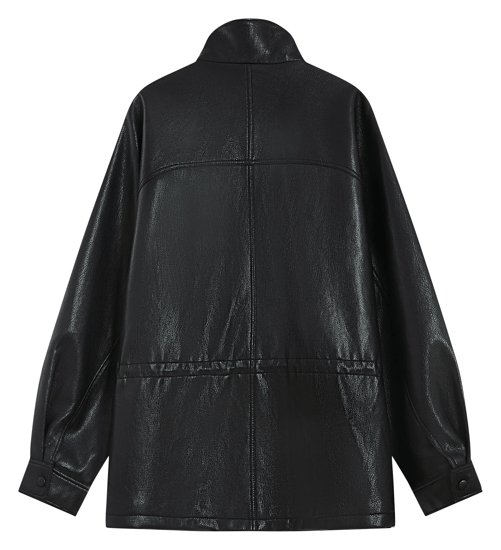 Veste oversize col montant GRACE ET MILA Noir