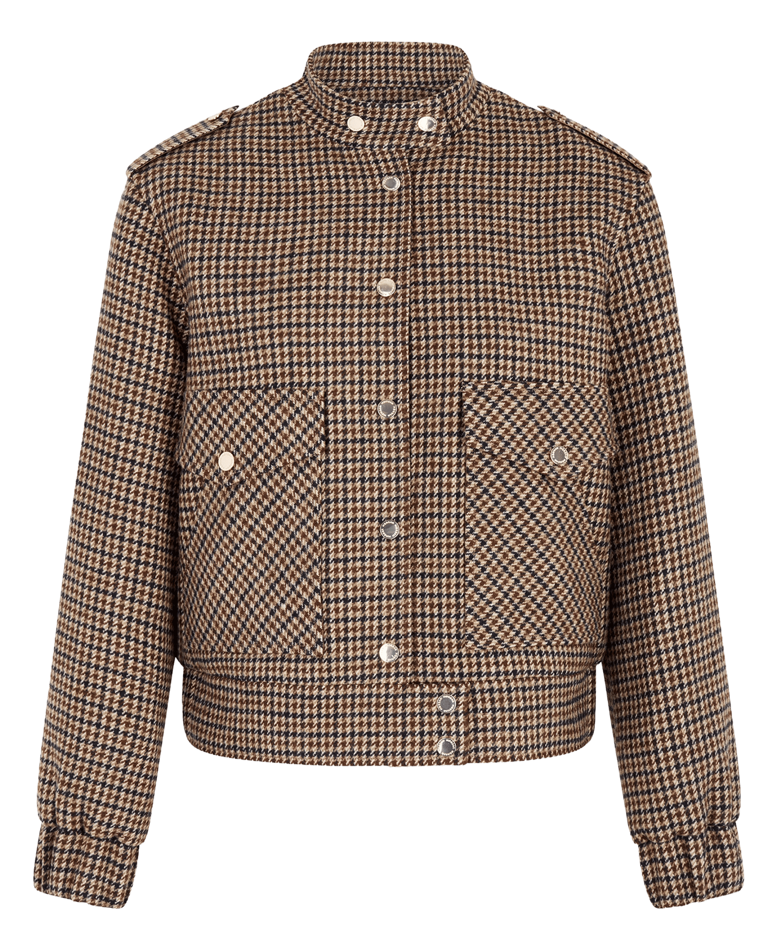 Patterned High-Neck Jacket MORGAN Multicolored