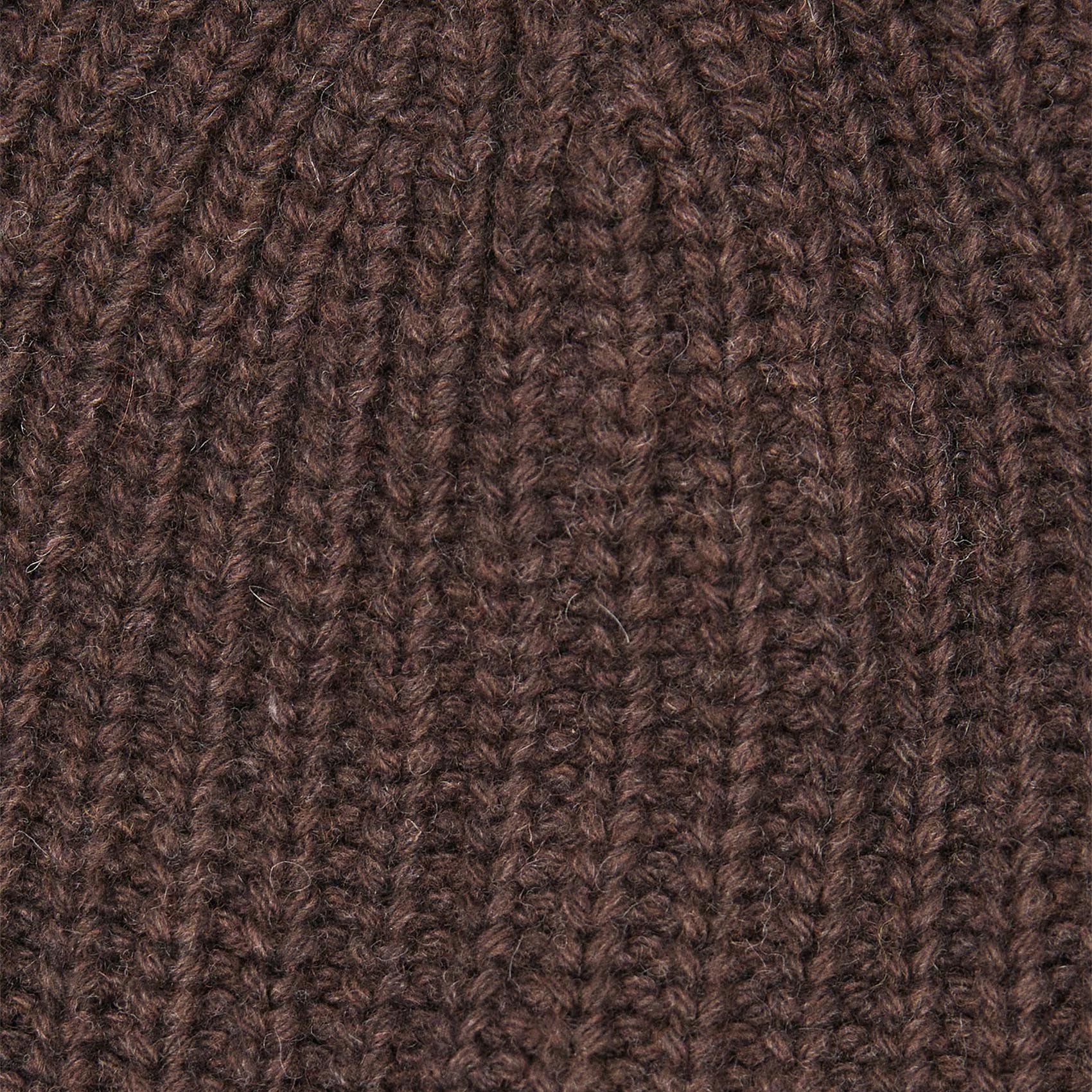 Strickmütze mit breitem Umschlag HUMILITY Braun