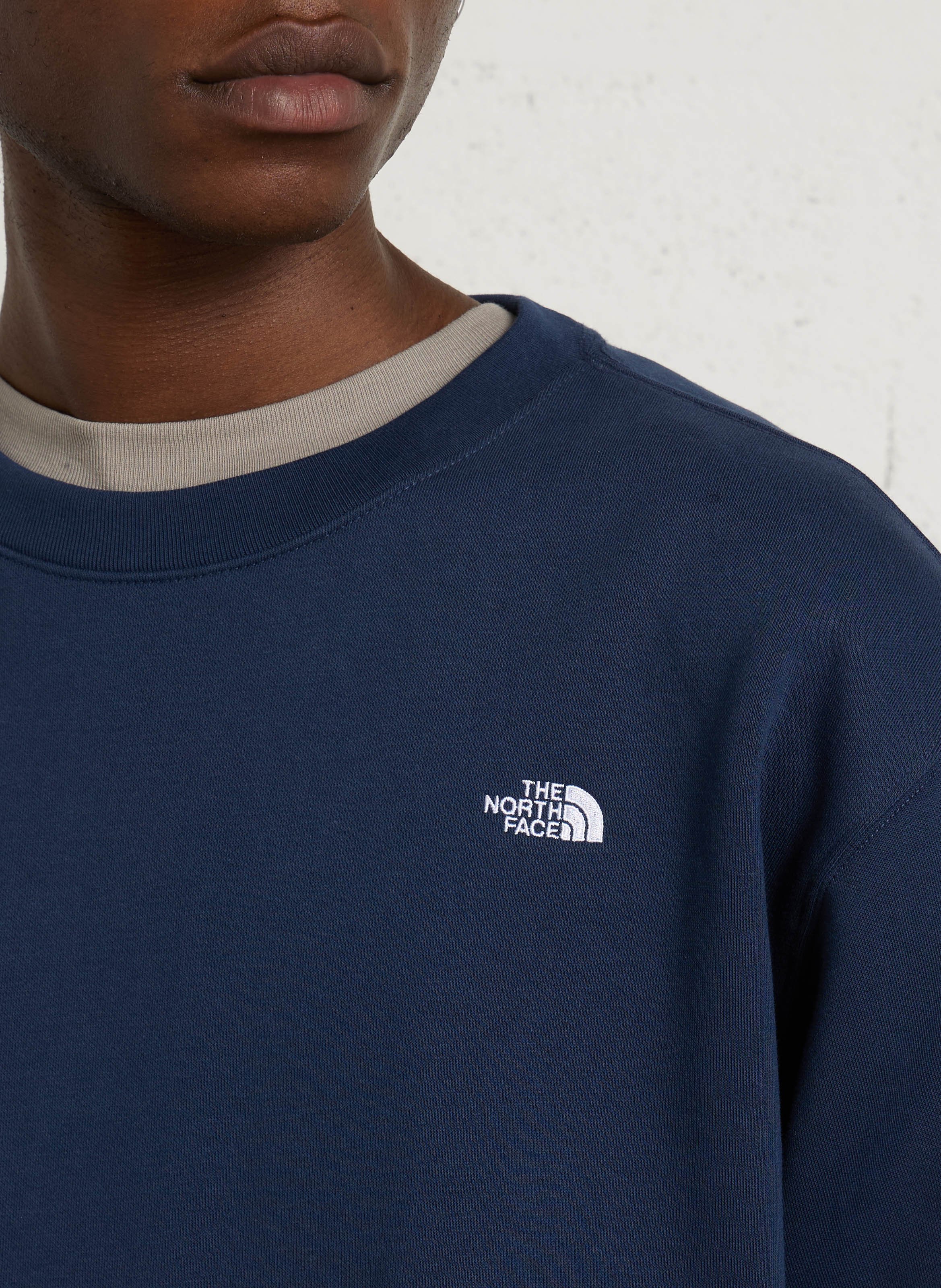 Casual sweatshirt in blended cotton THE NORTH FACE Blue
