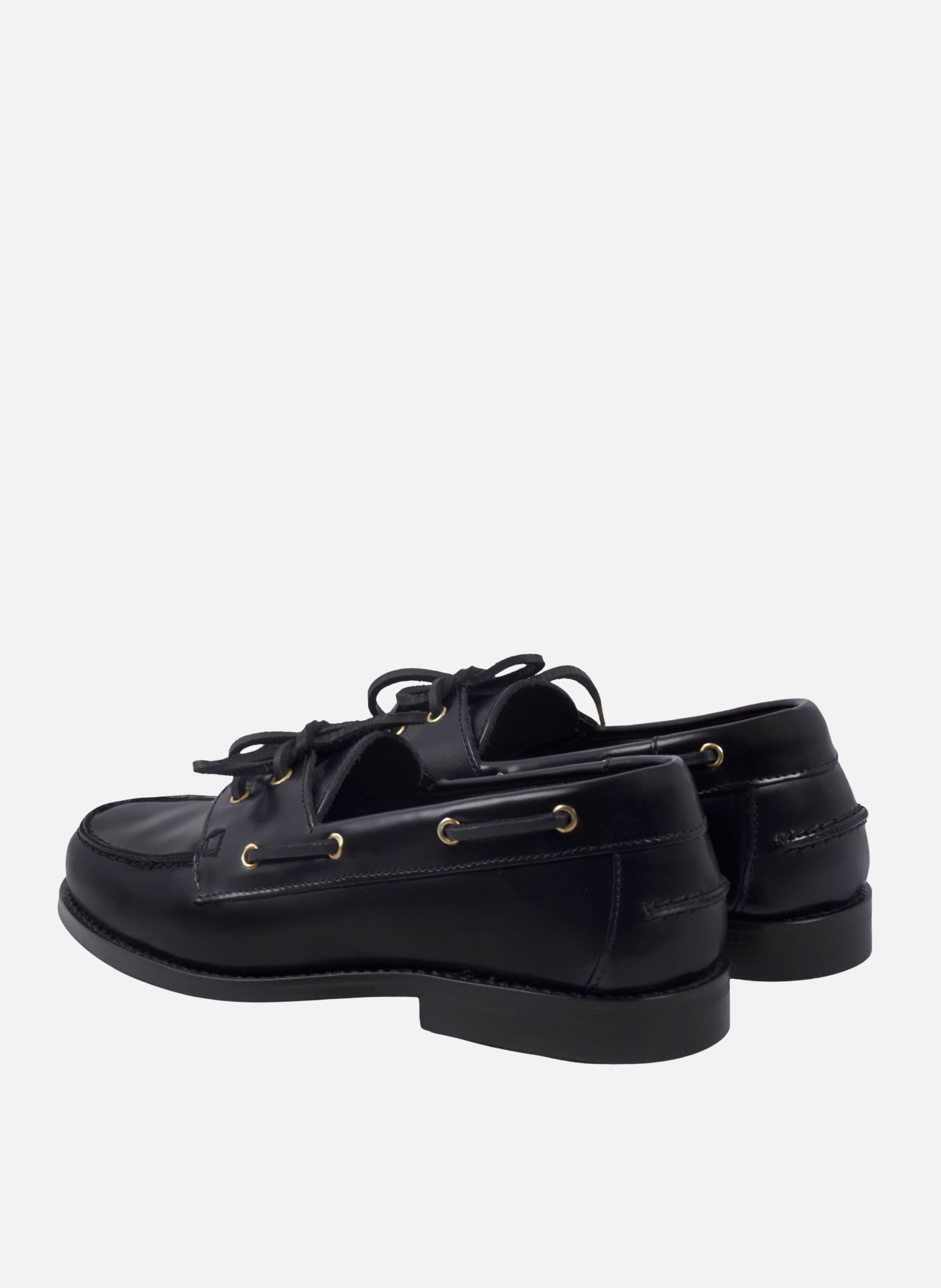 MOCASSINS BATEAU THELMA patent leather JULES & JENN Black
