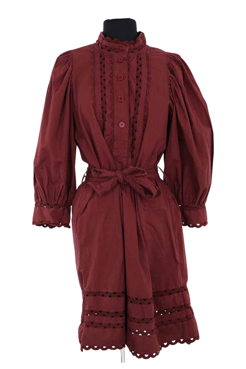 Robe ANTIK BATIK - Seconde Main Marron