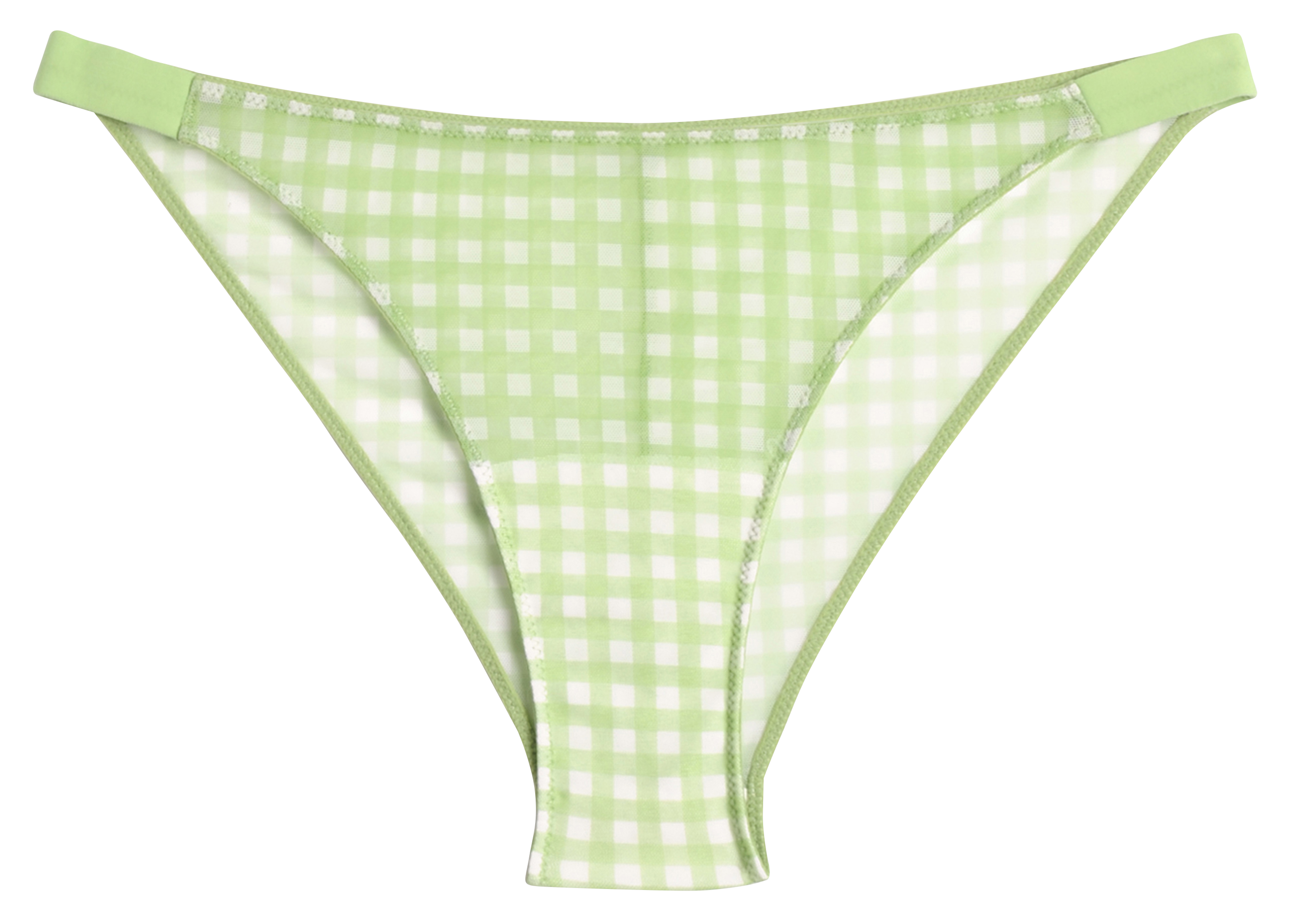 Culotte taille basse en tulle ICONE Vert
