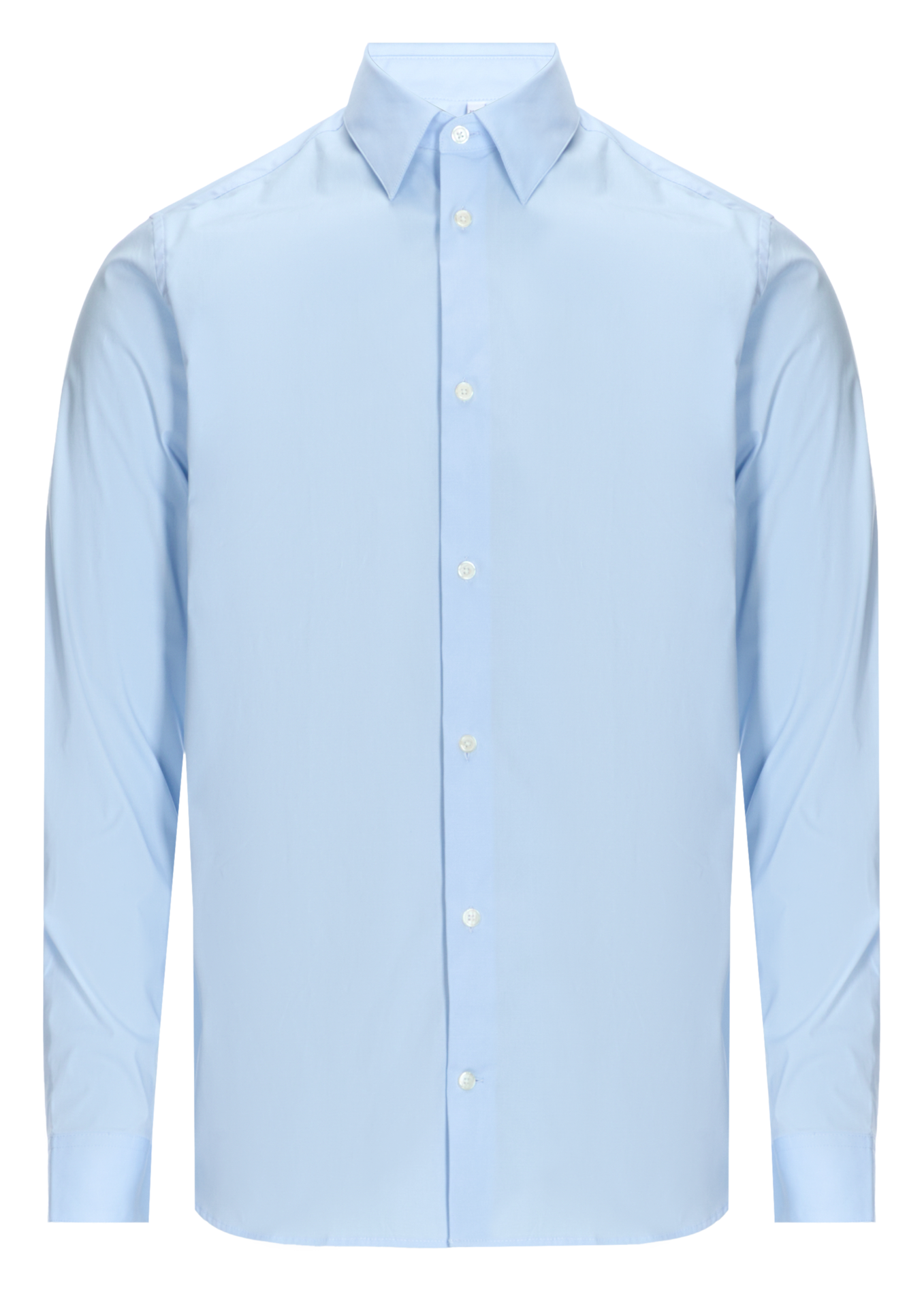 Regular cotton blend shirt AU PRINTEMPS PARIS