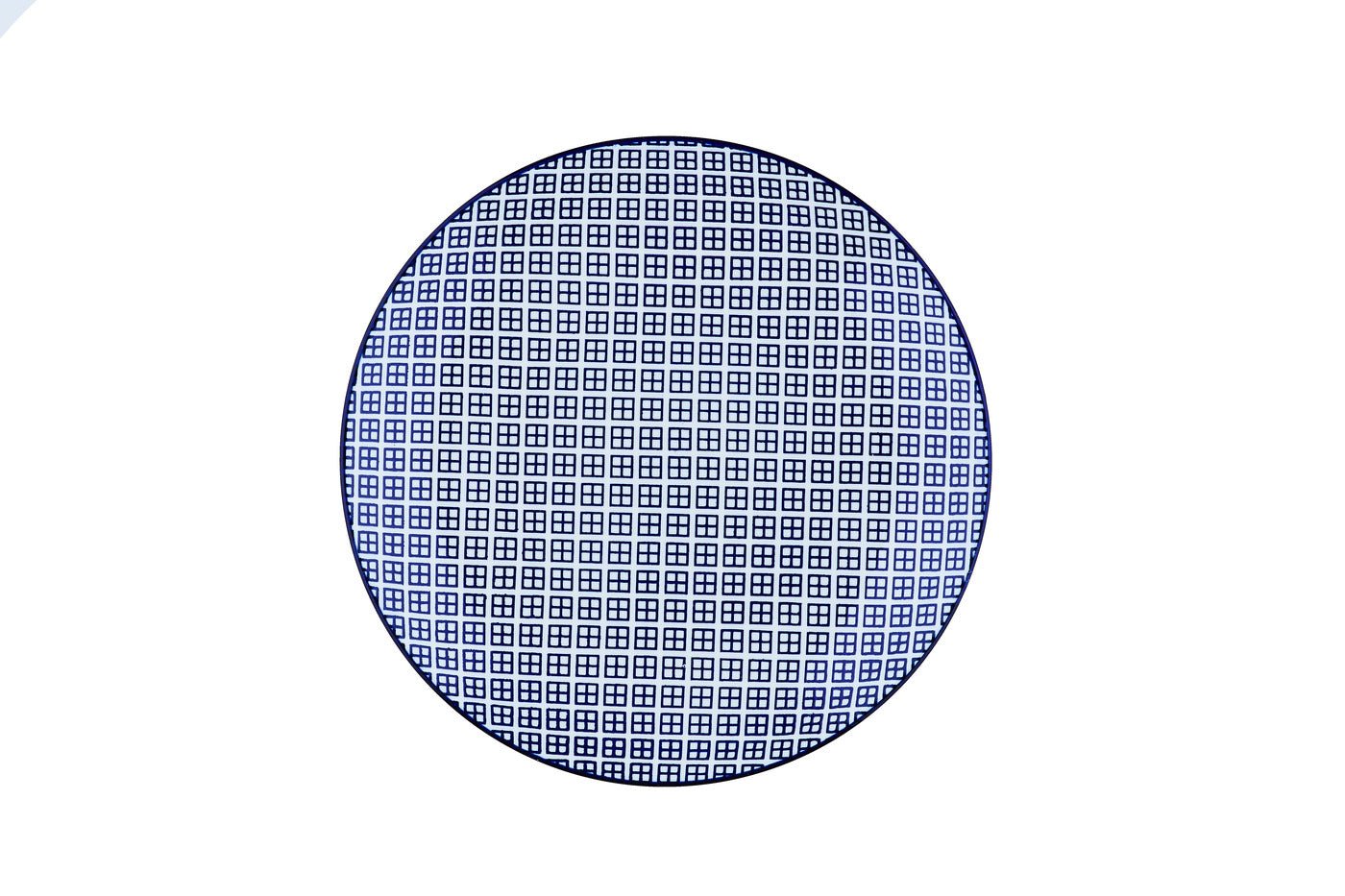 PATTERN -  6-piece plate set BJORN Blue