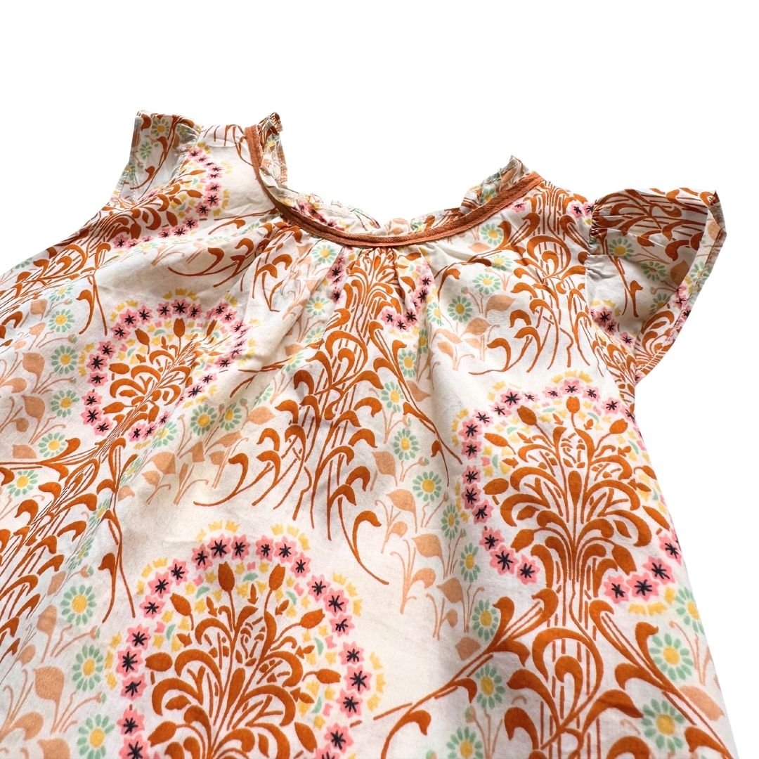 Beige Baby Blouse - 6 months BONPOINT - Seconde Main Beige