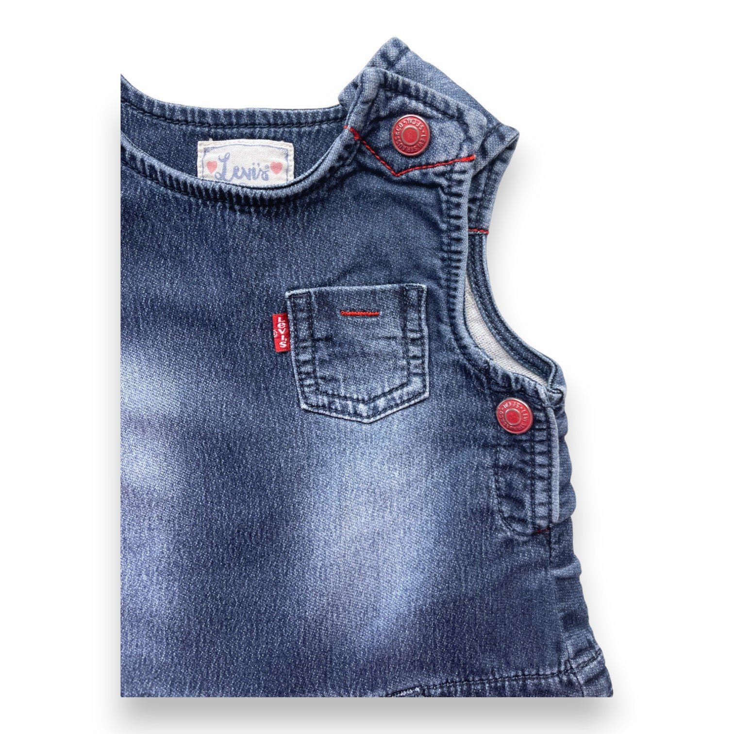 Blue Baby Dress - 24 months LEVI'S - Seconde main Blue