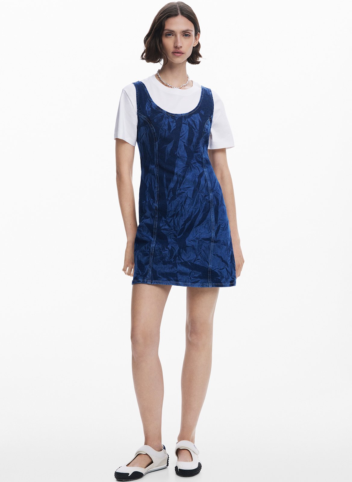 Low-top Velcro sneakers DESIGUAL White