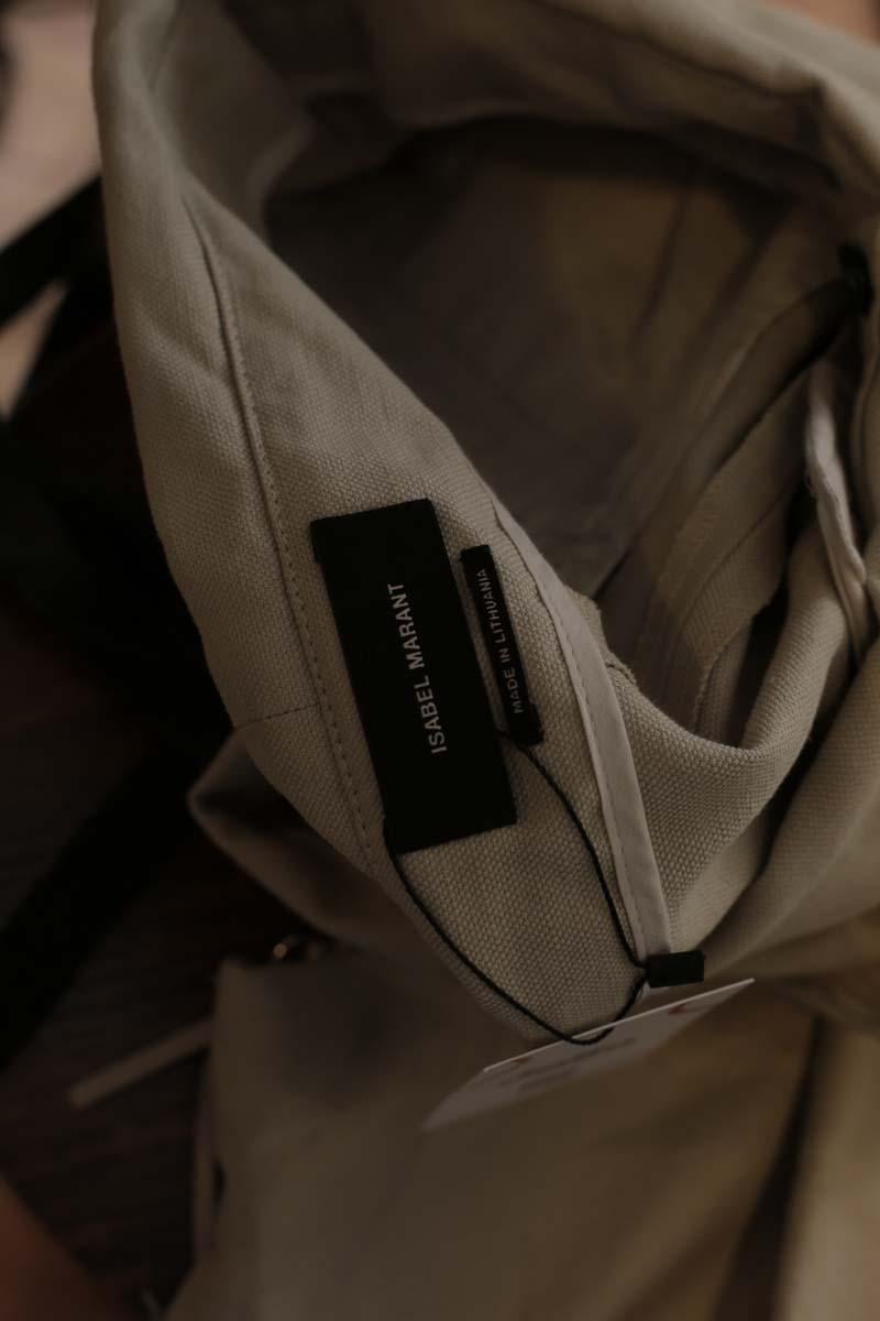 Slim cotton trousers ISABEL MARANT - Seconde Main Beige